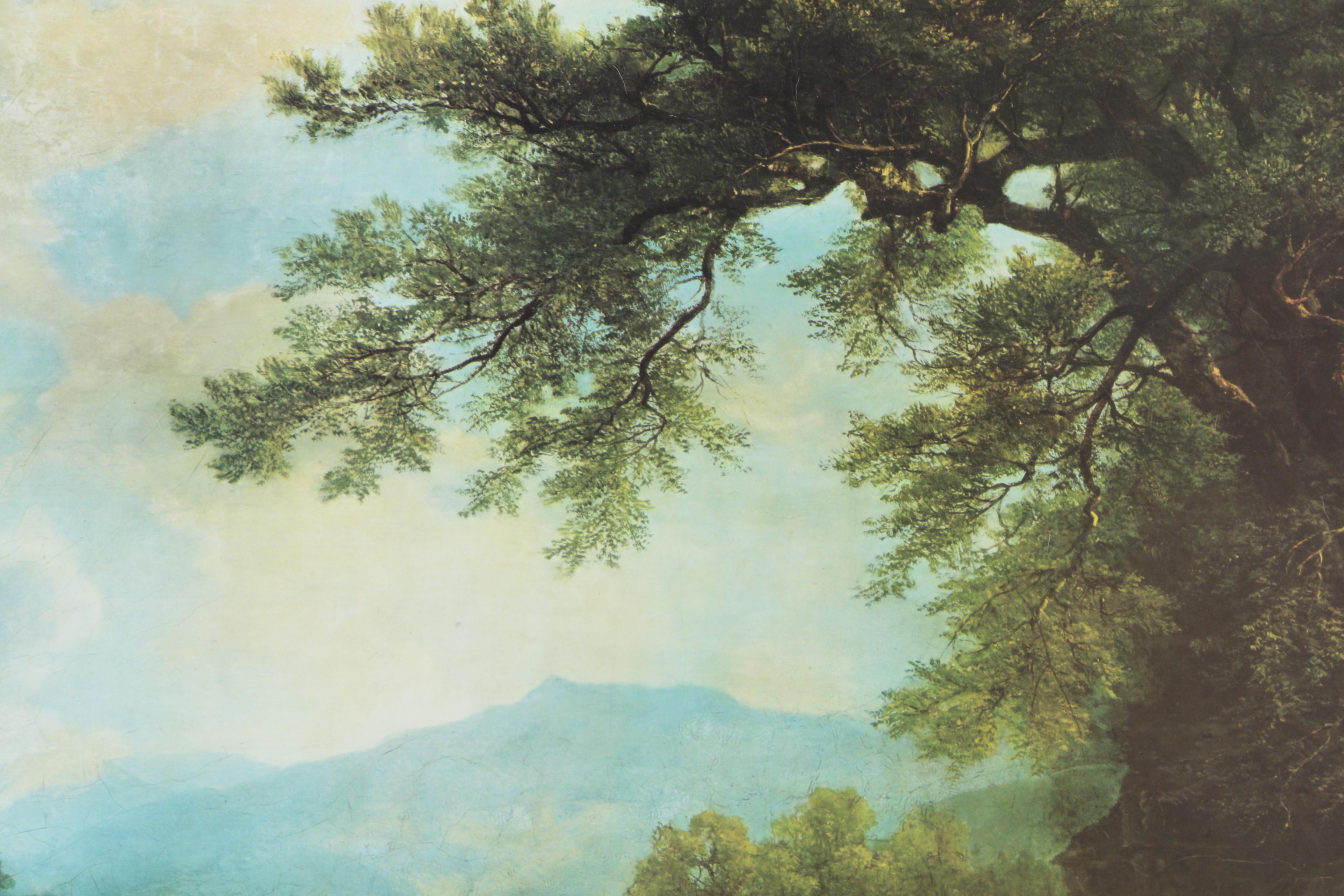 Lithograph Reproduction Print "Monument mountain, Berkshires" After Asher Brown Durand