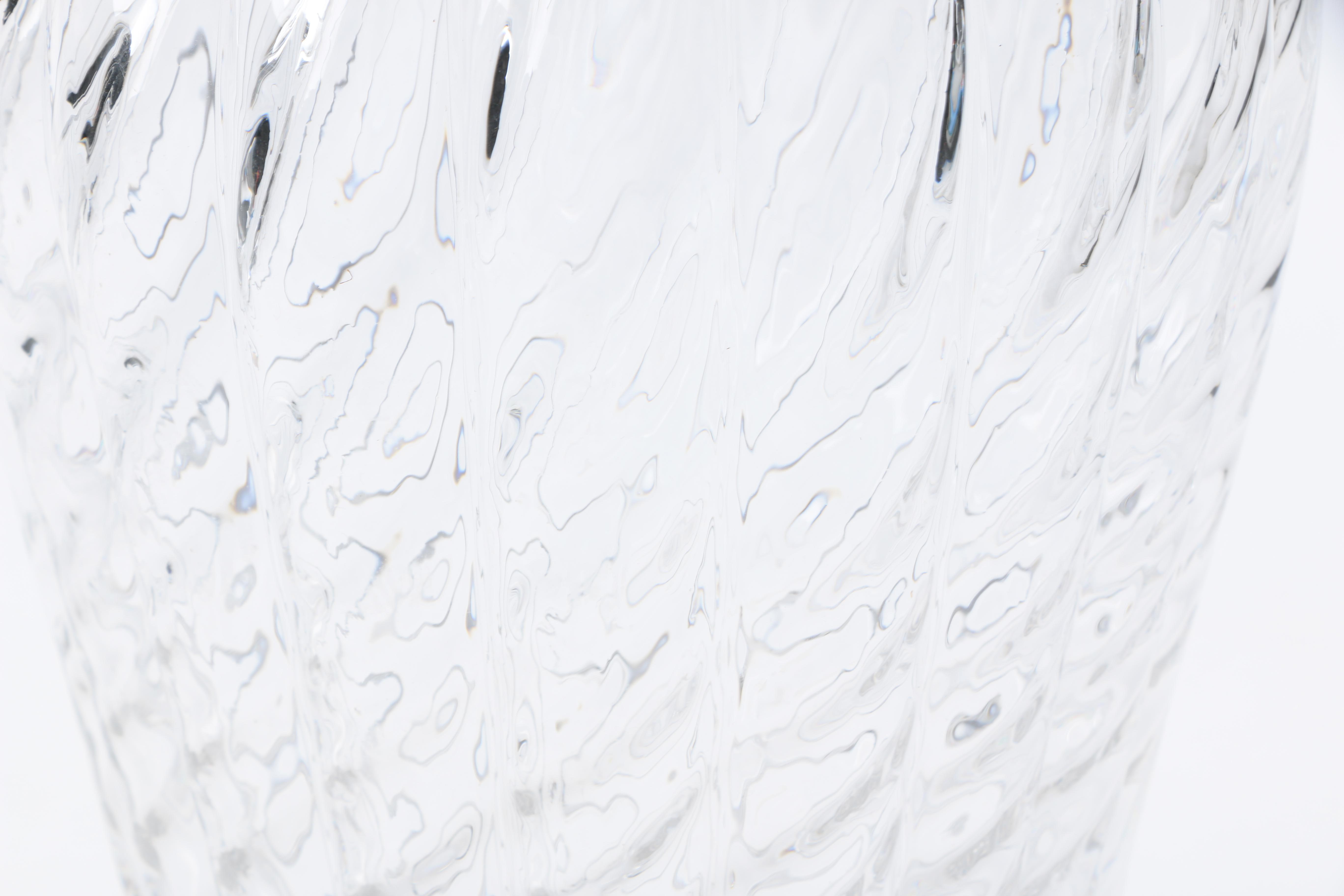 Tiffany and Co. "Oriental" Crystal Vase