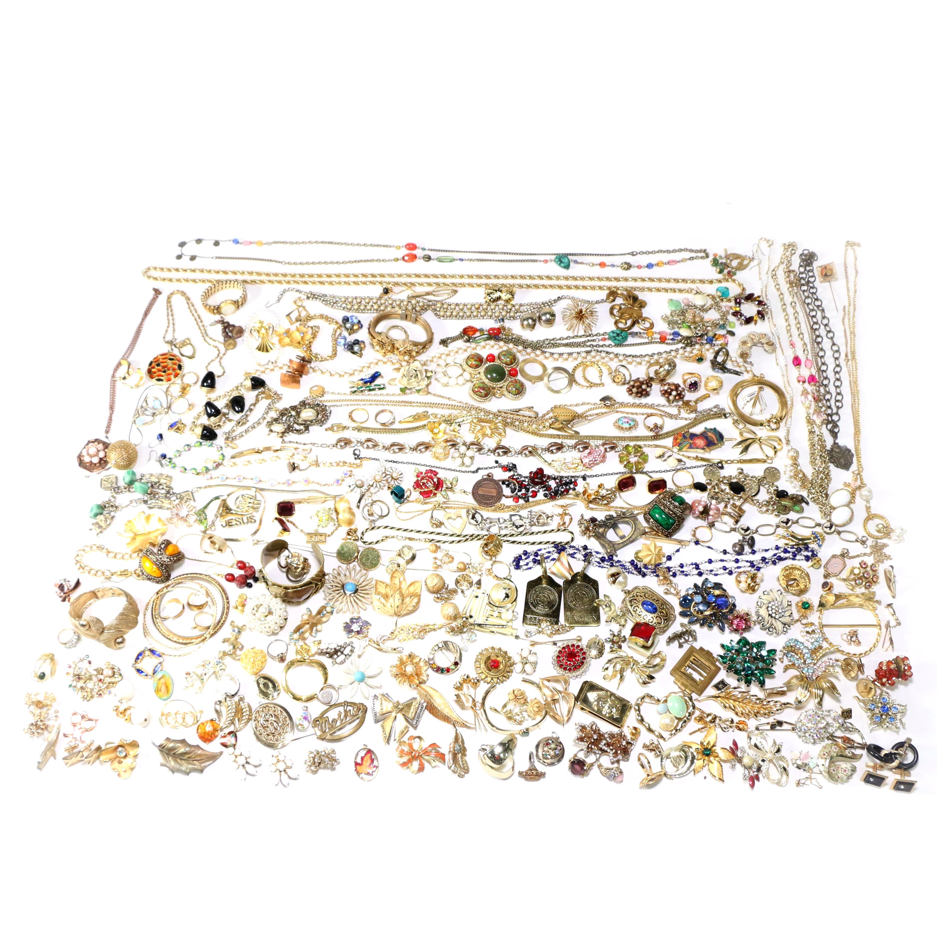 Gold Tone Costume Jewelry