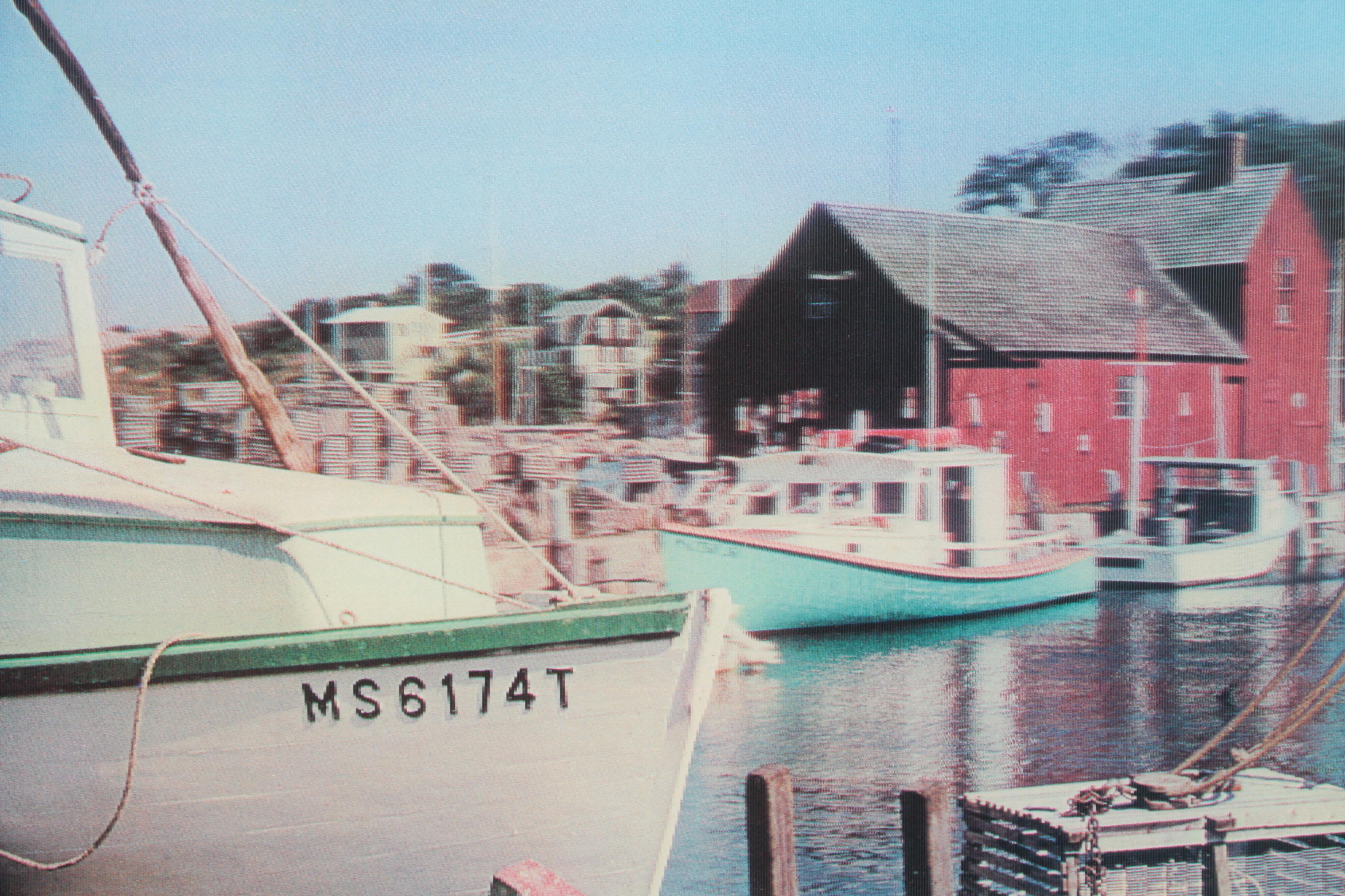 Lenticular Boat Print