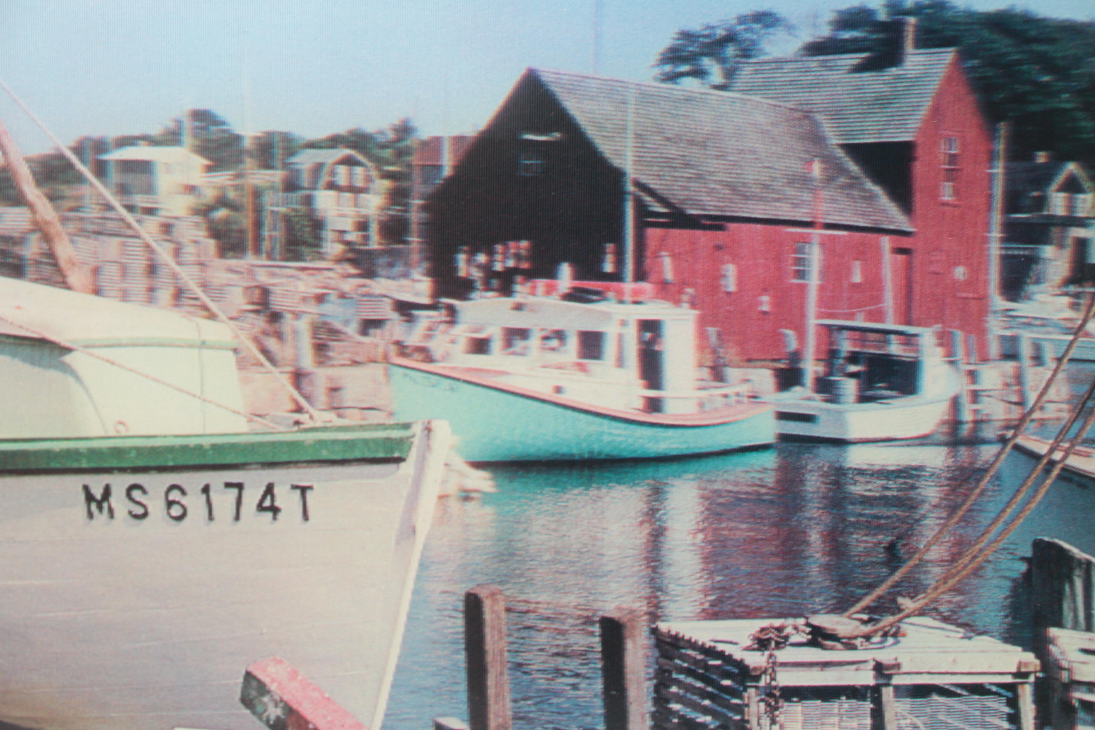 Lenticular Boat Print