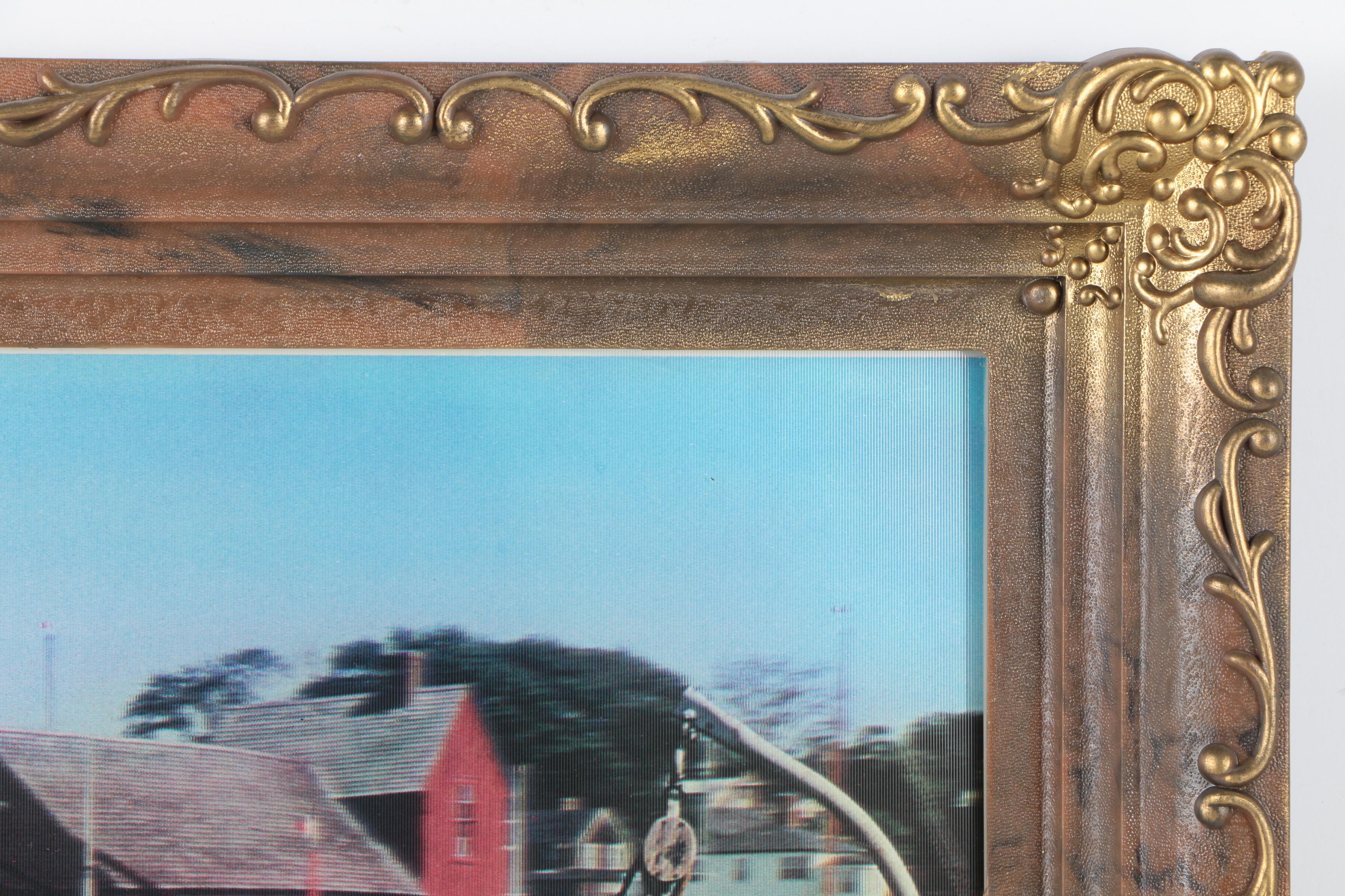 Lenticular Boat Print