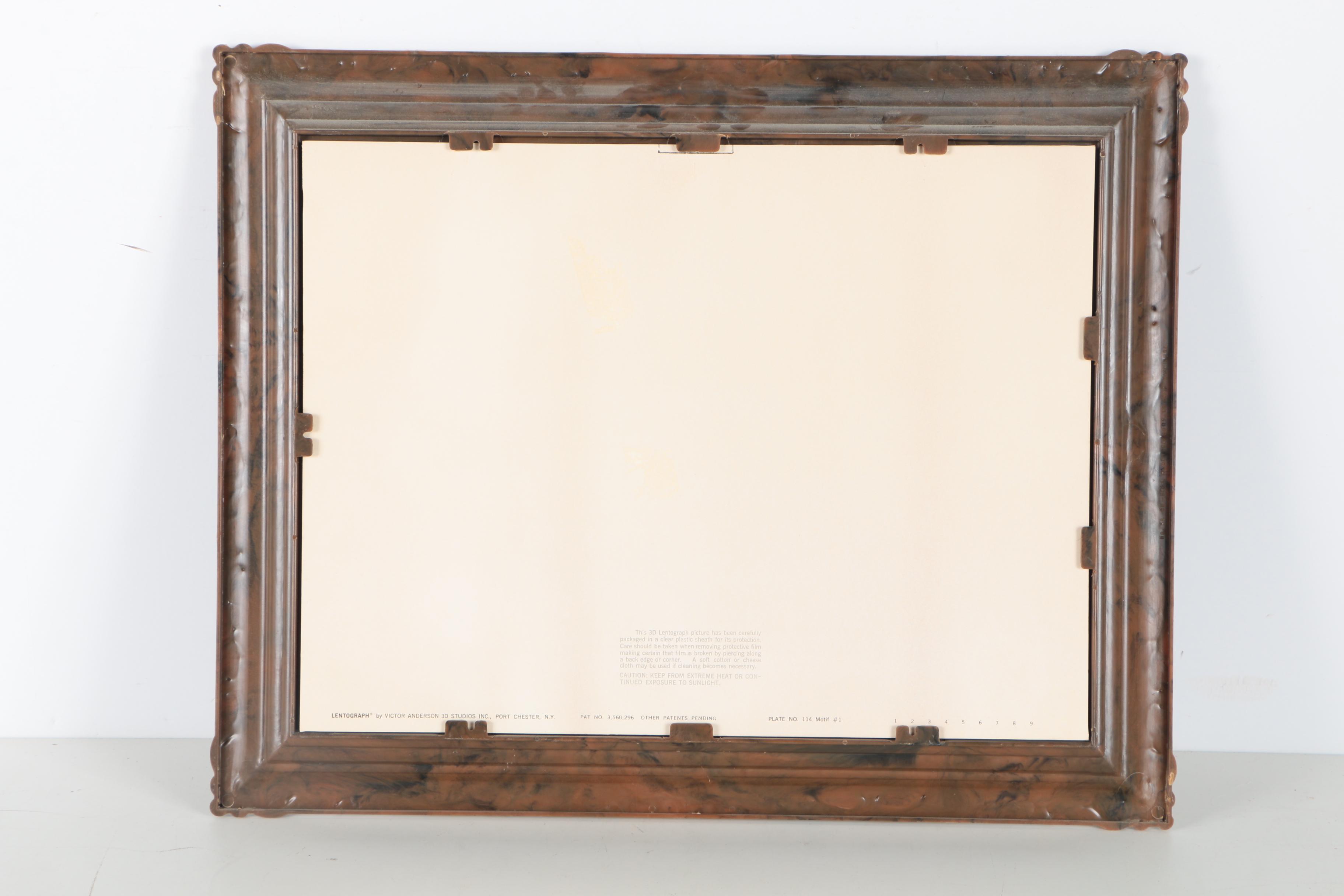 Lenticular Boat Print