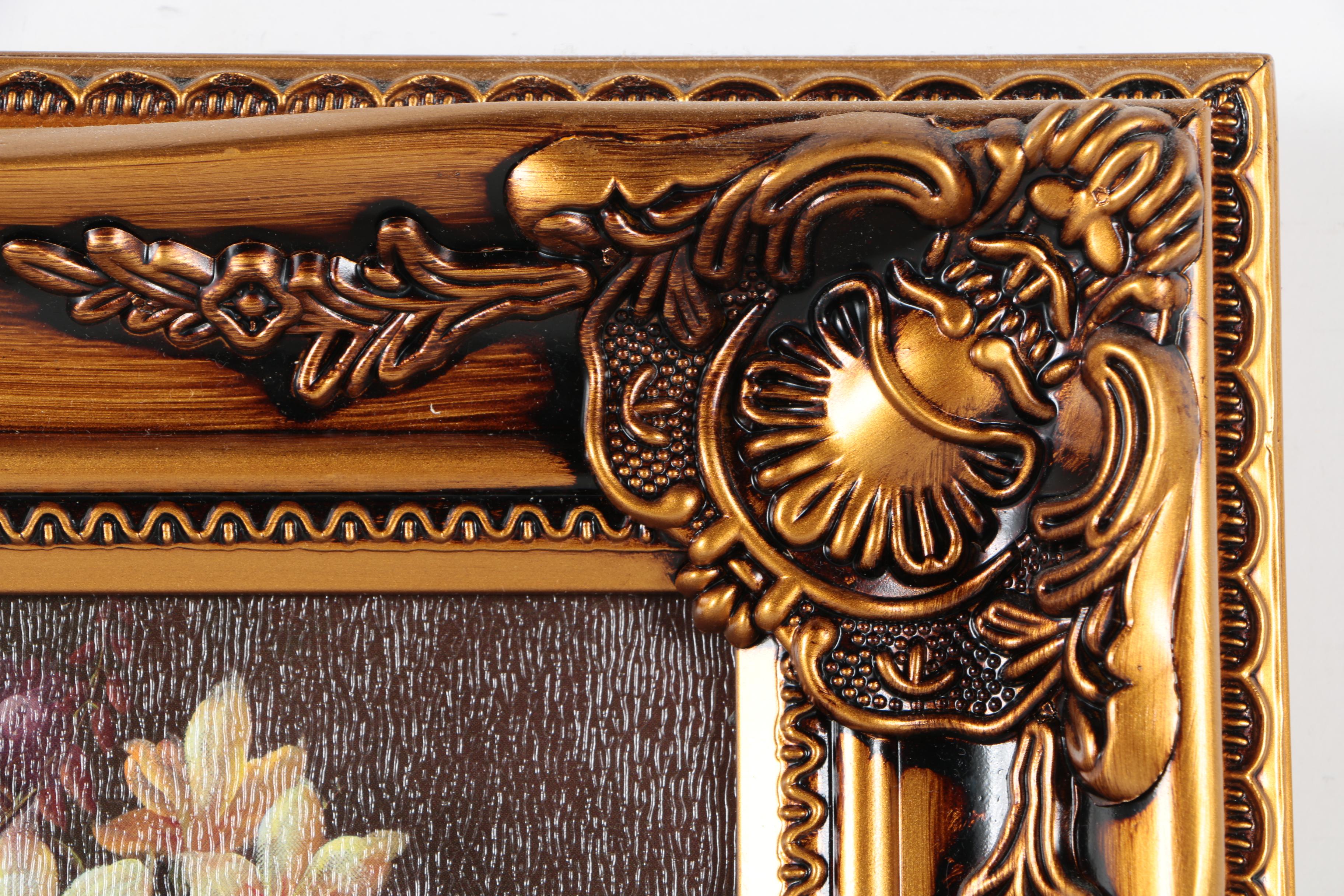 Offset Lithographs of Abundant Flower Still Lifes