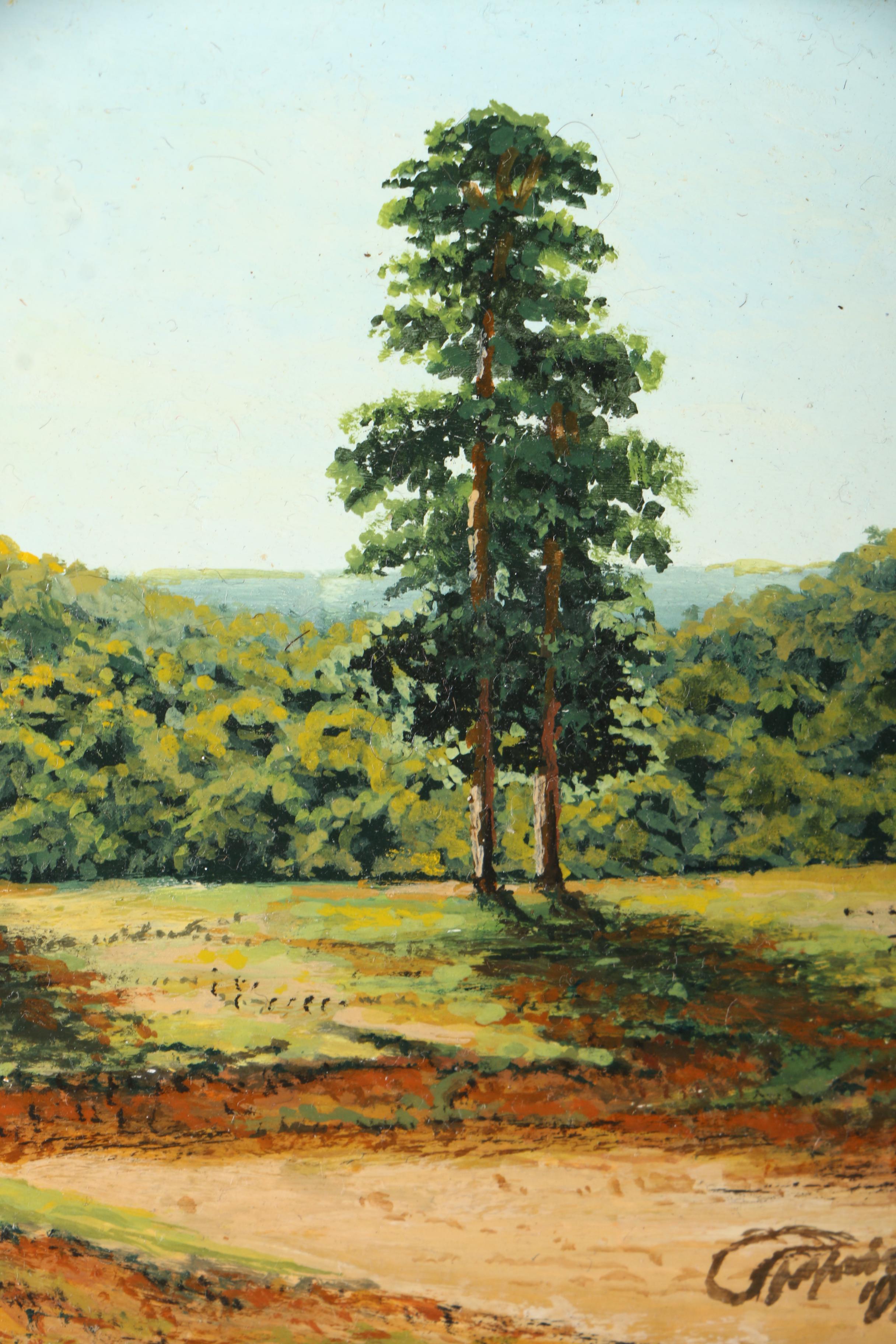 Oil Painting on Canvas of Landscape