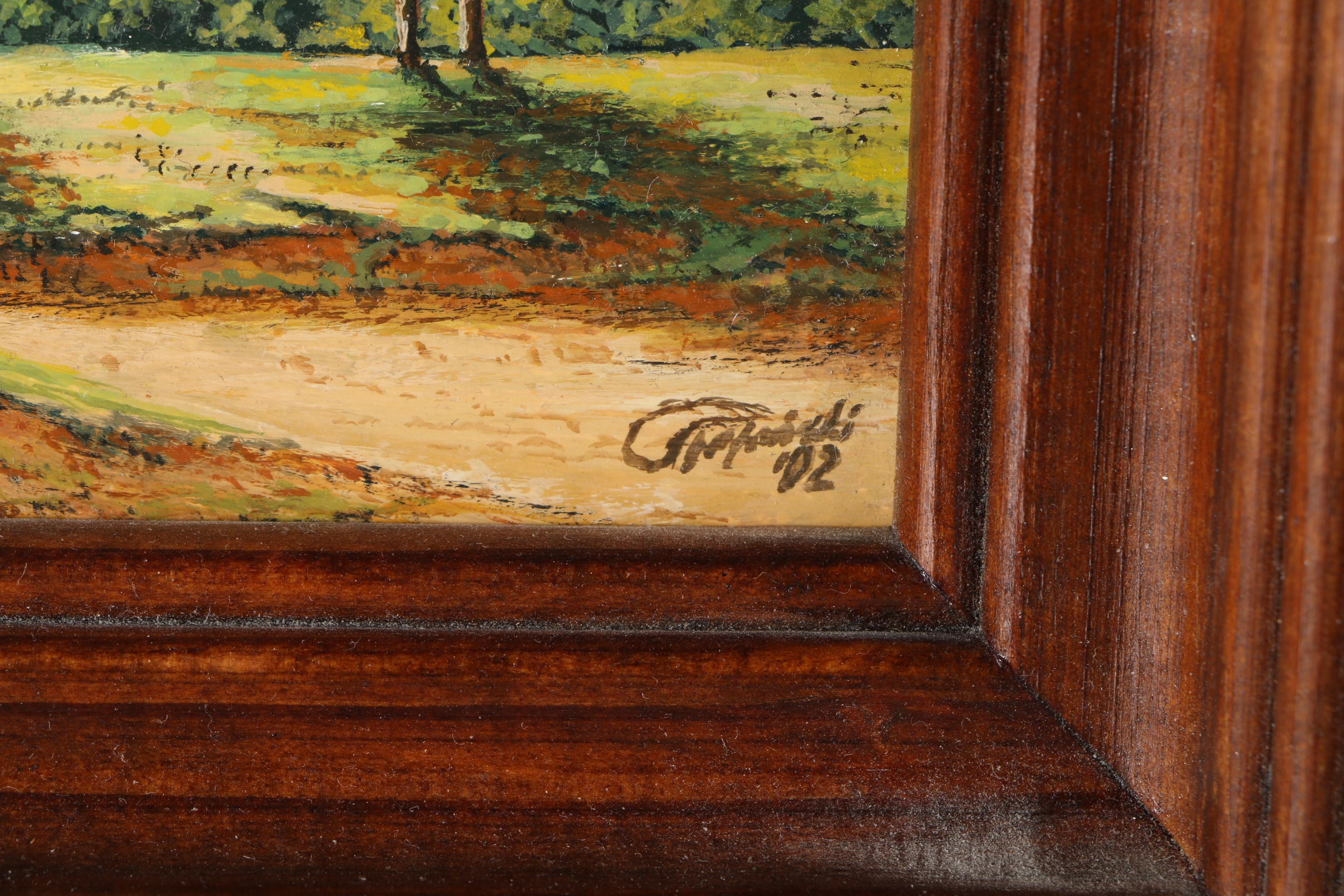 Oil Painting on Canvas of Landscape