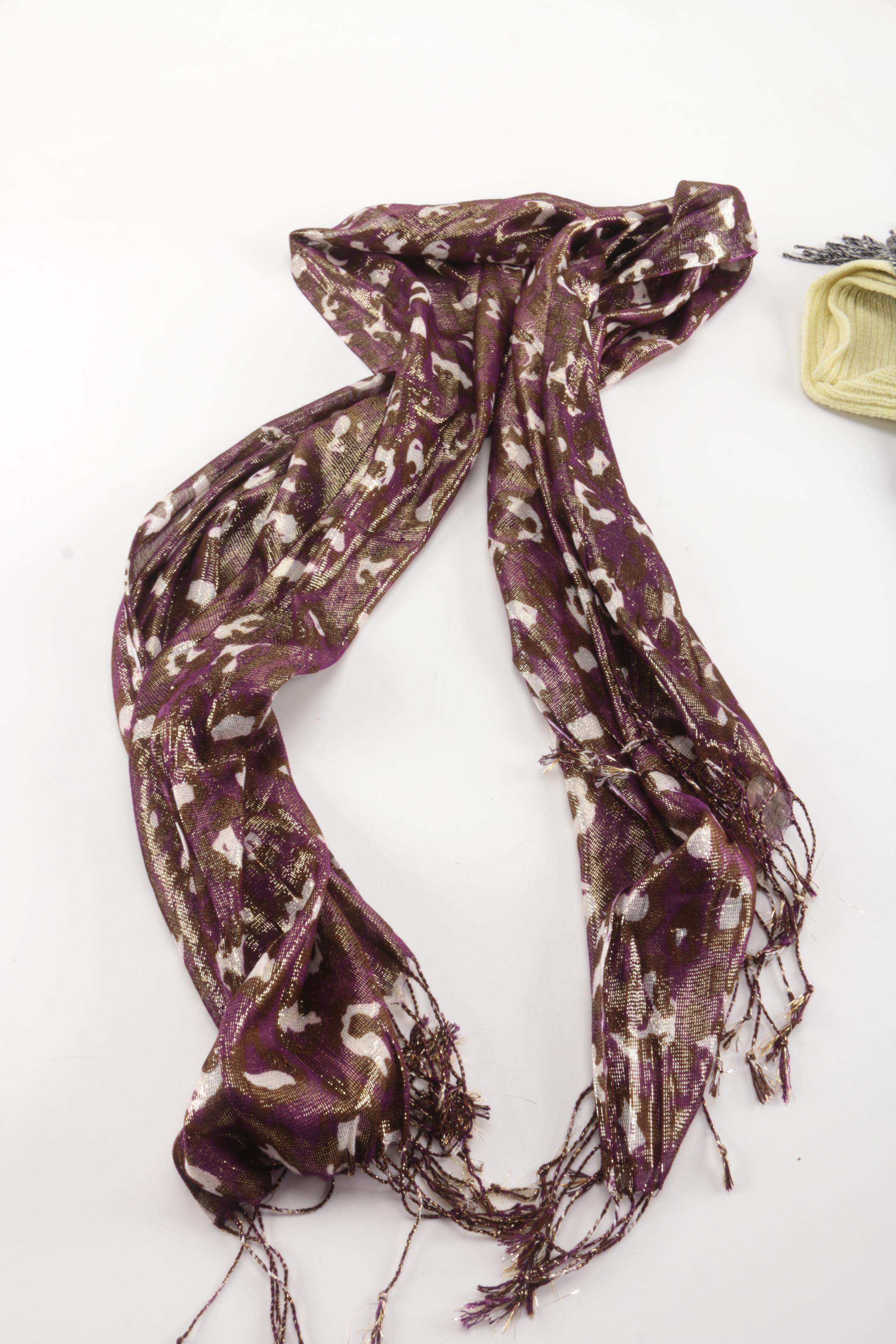 Scarves Featuring Pierre Cardin