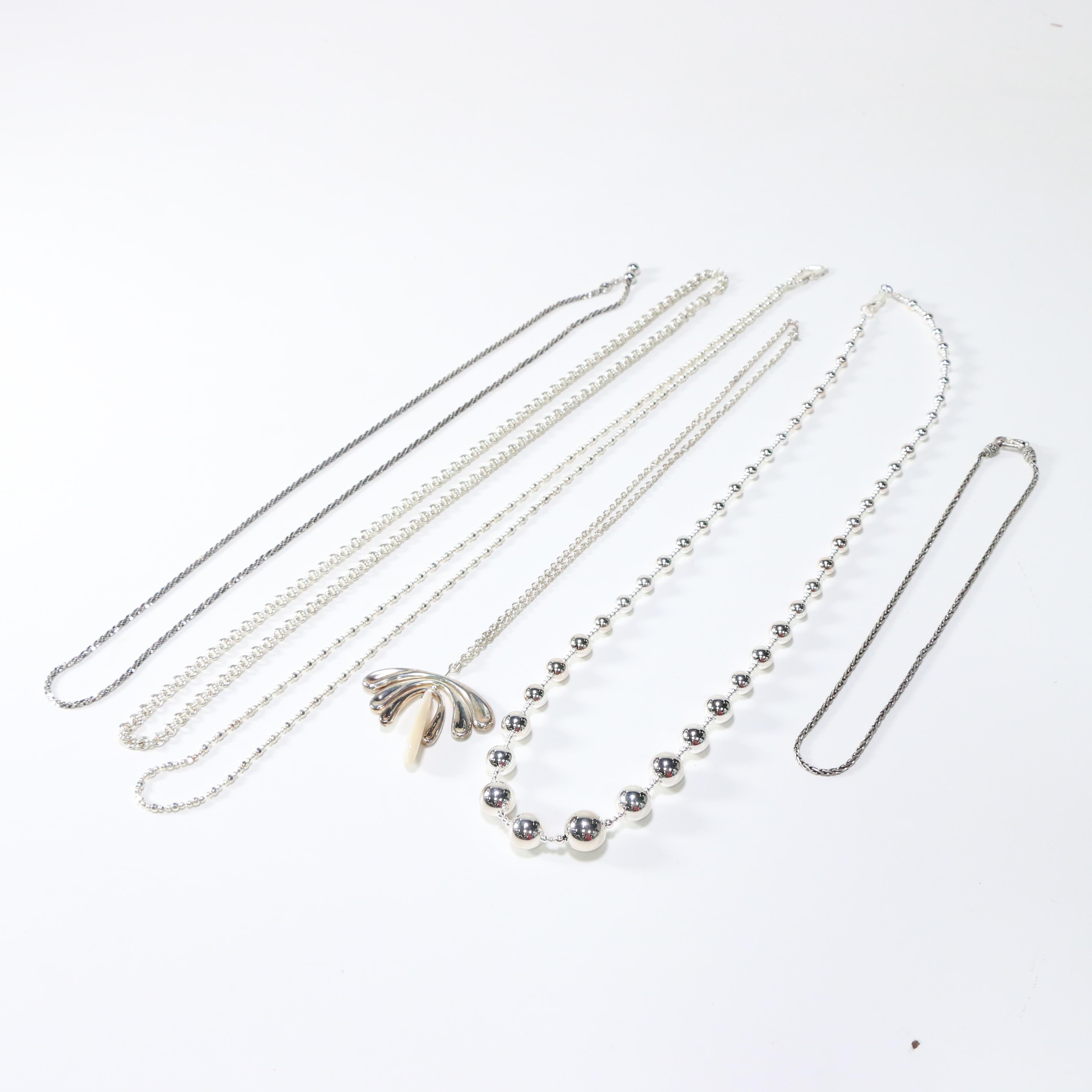 Sterling Silver Necklaces