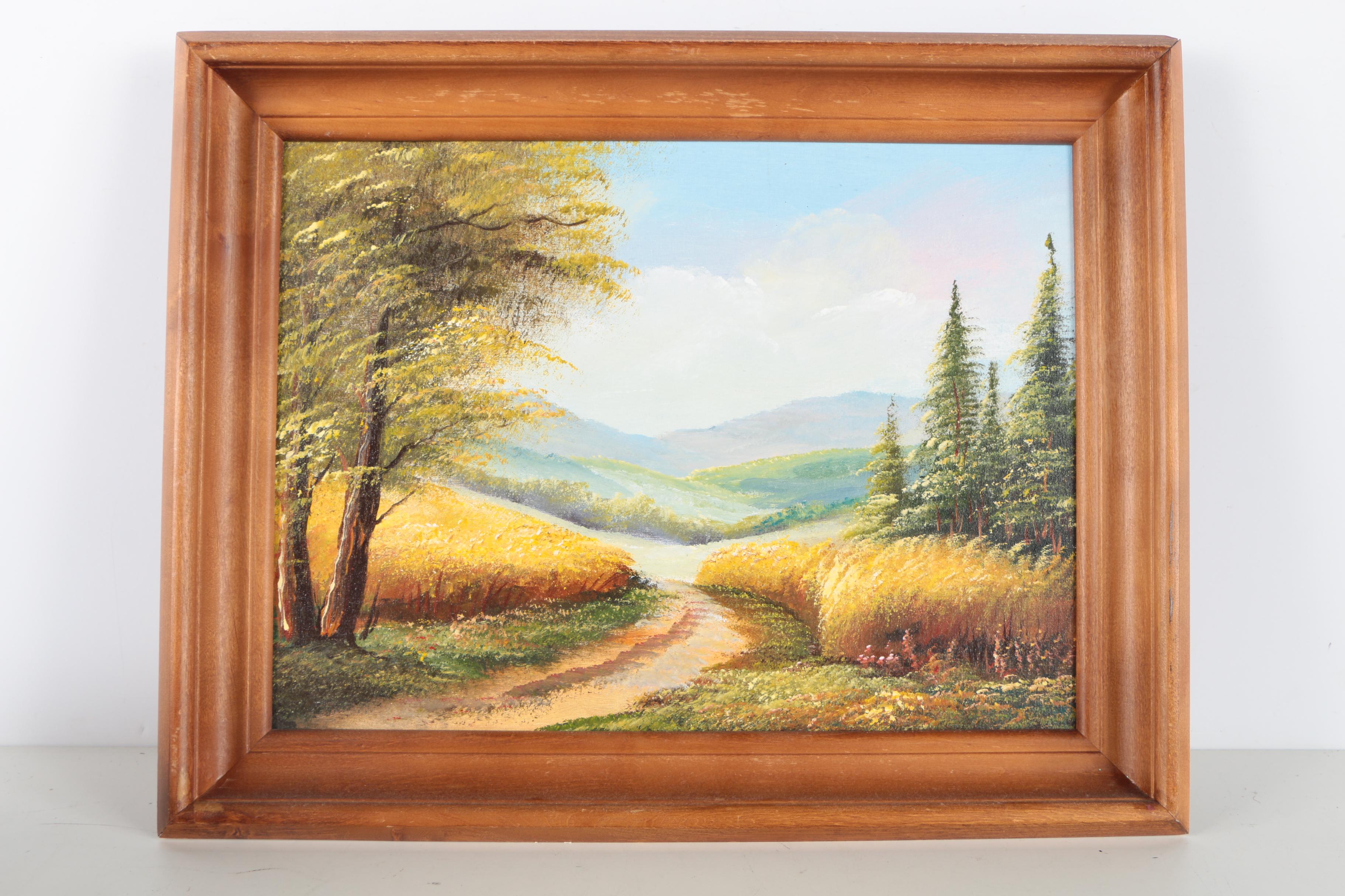 Oil Paintings of Forest Landscapes