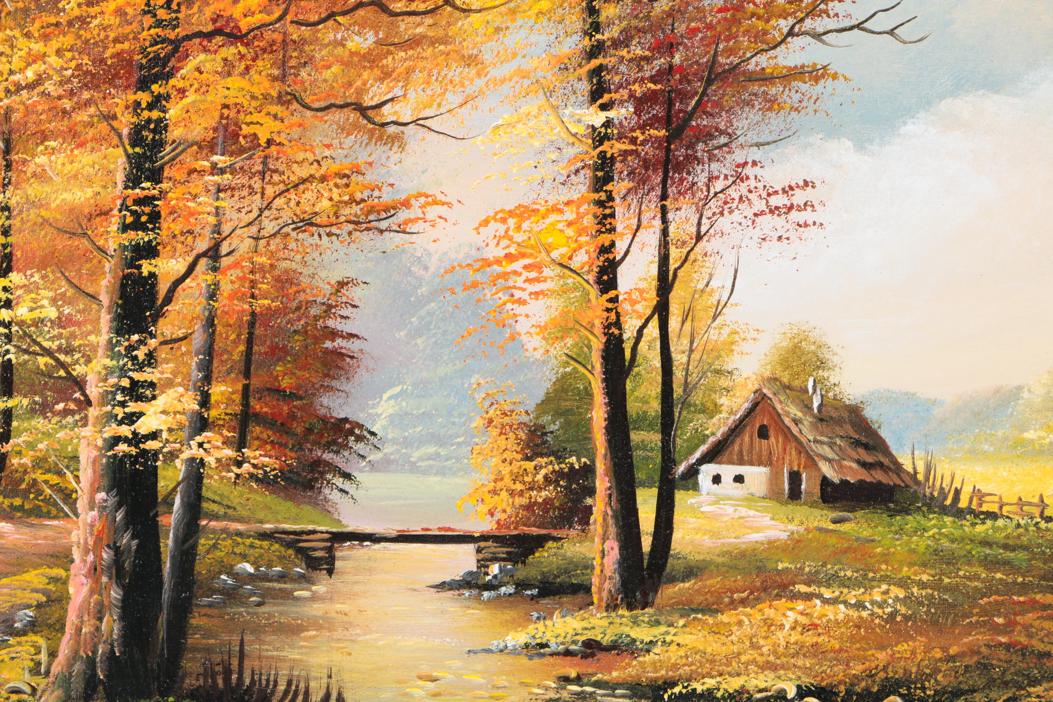 Oil Paintings of Forest Landscapes