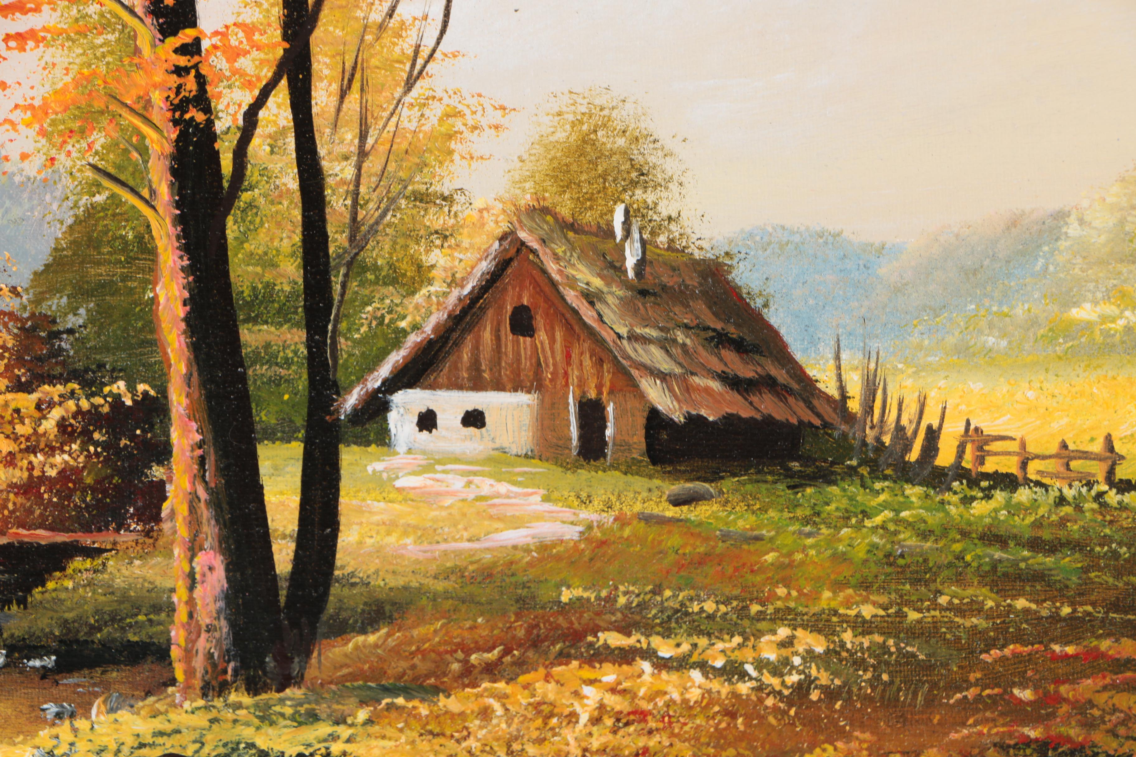 Oil Paintings of Forest Landscapes