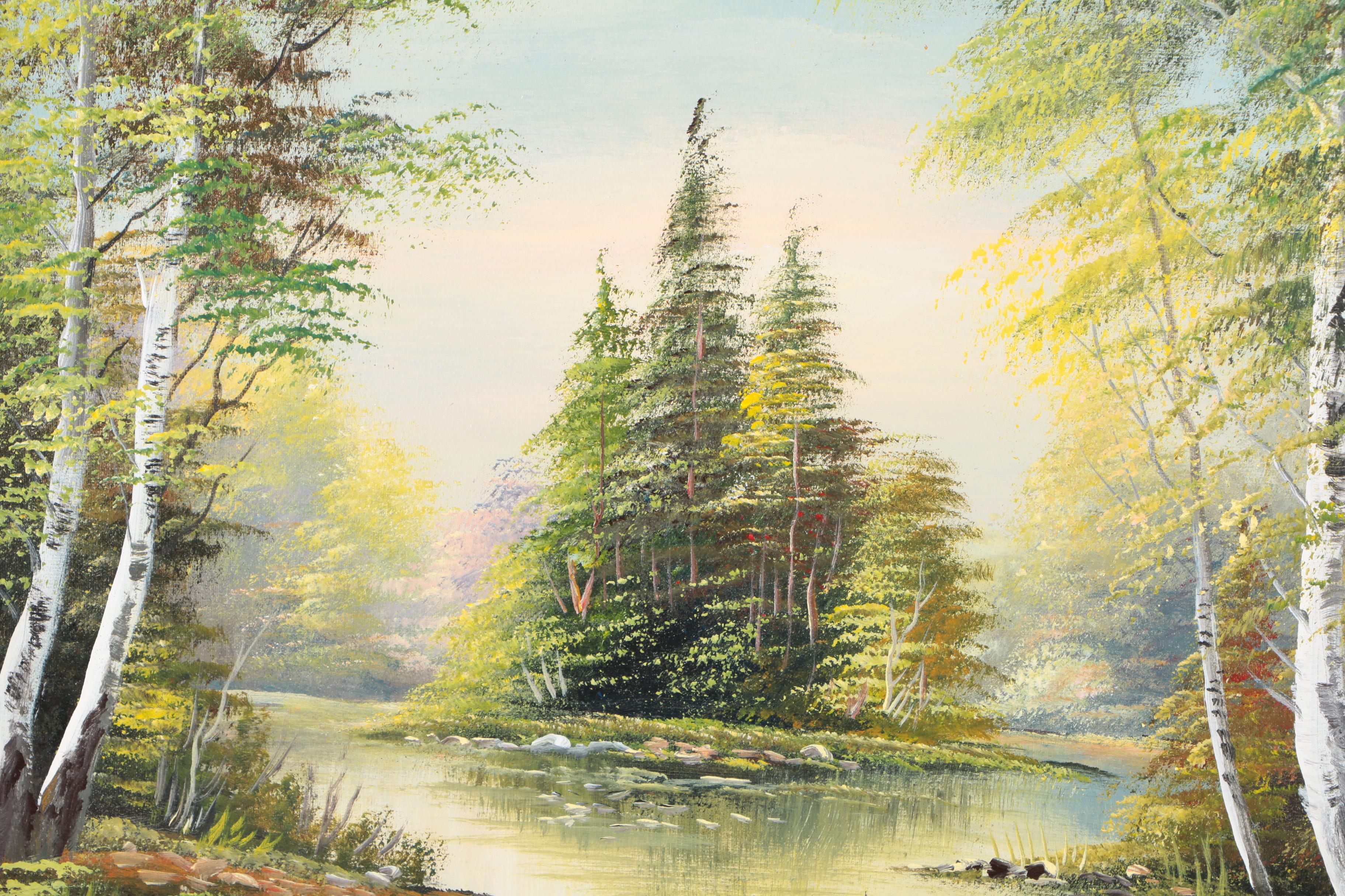 Oil Paintings of Forest Landscapes