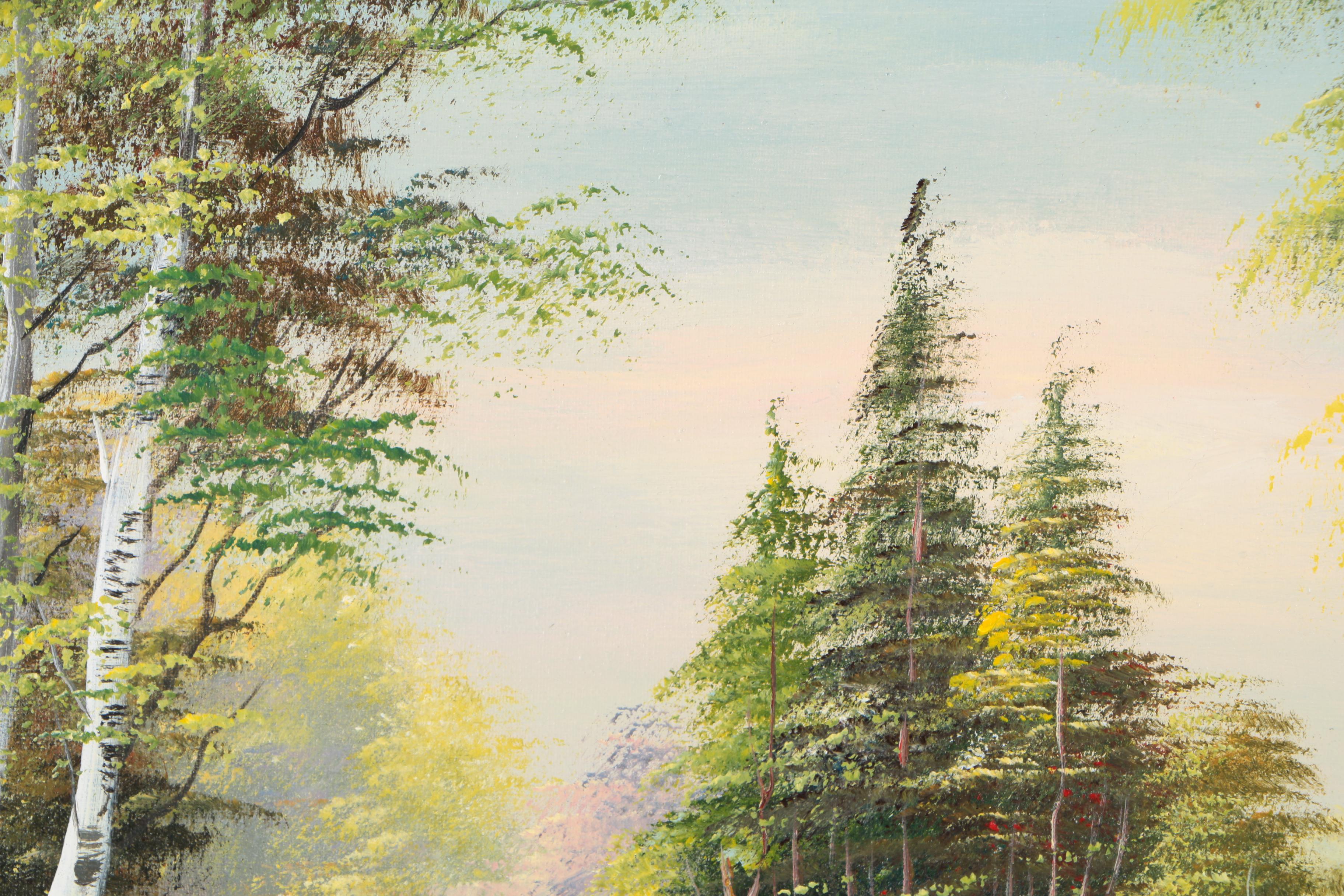 Oil Paintings of Forest Landscapes