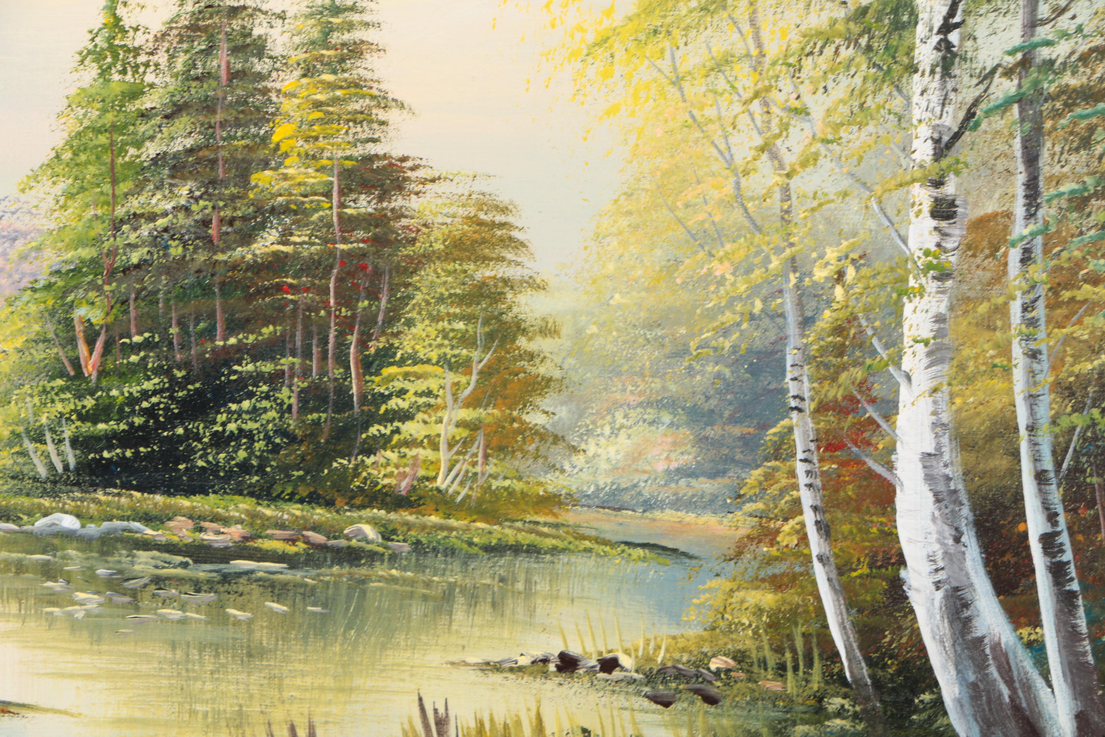 Oil Paintings of Forest Landscapes