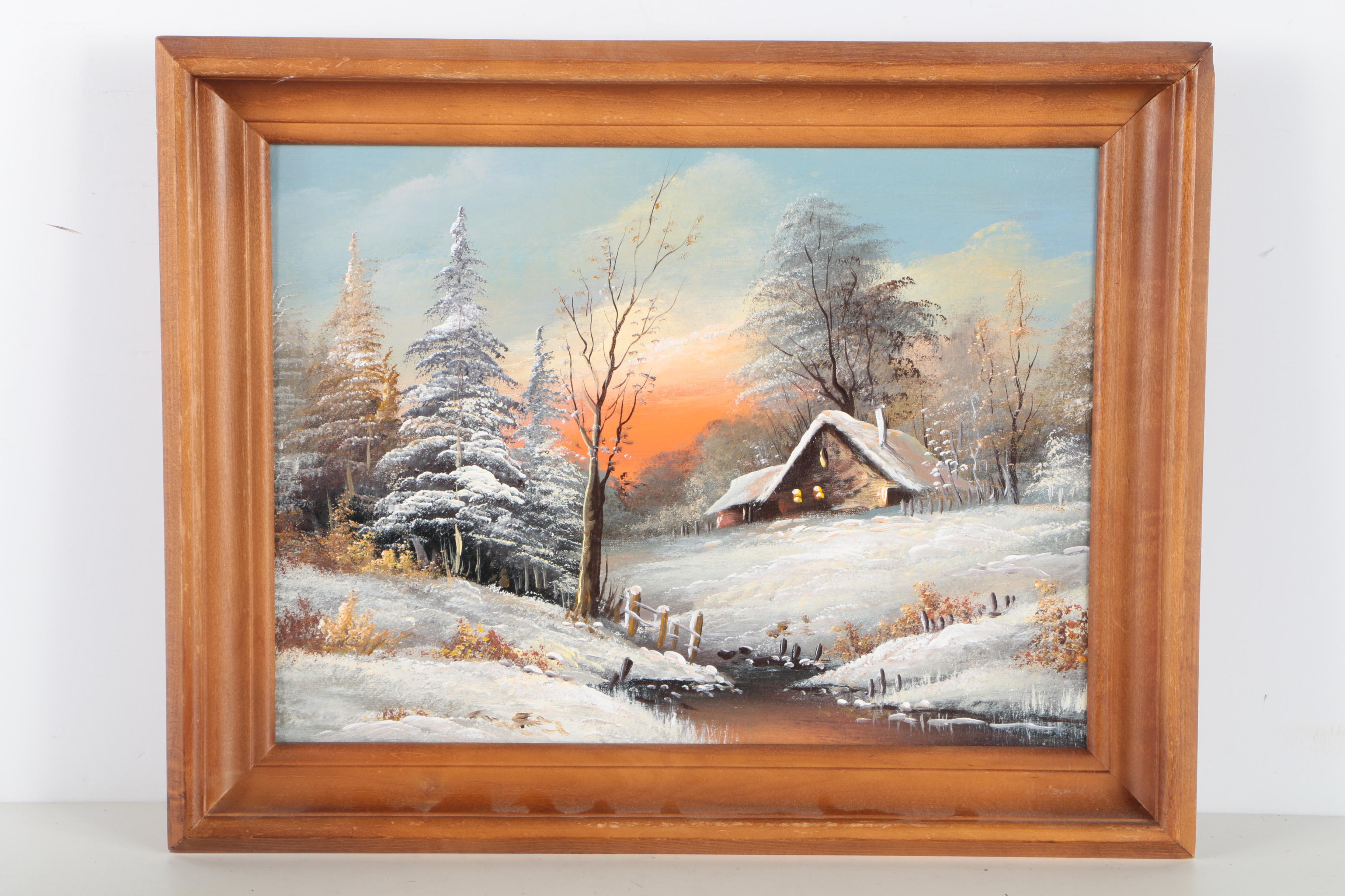 Oil Paintings of Forest Landscapes