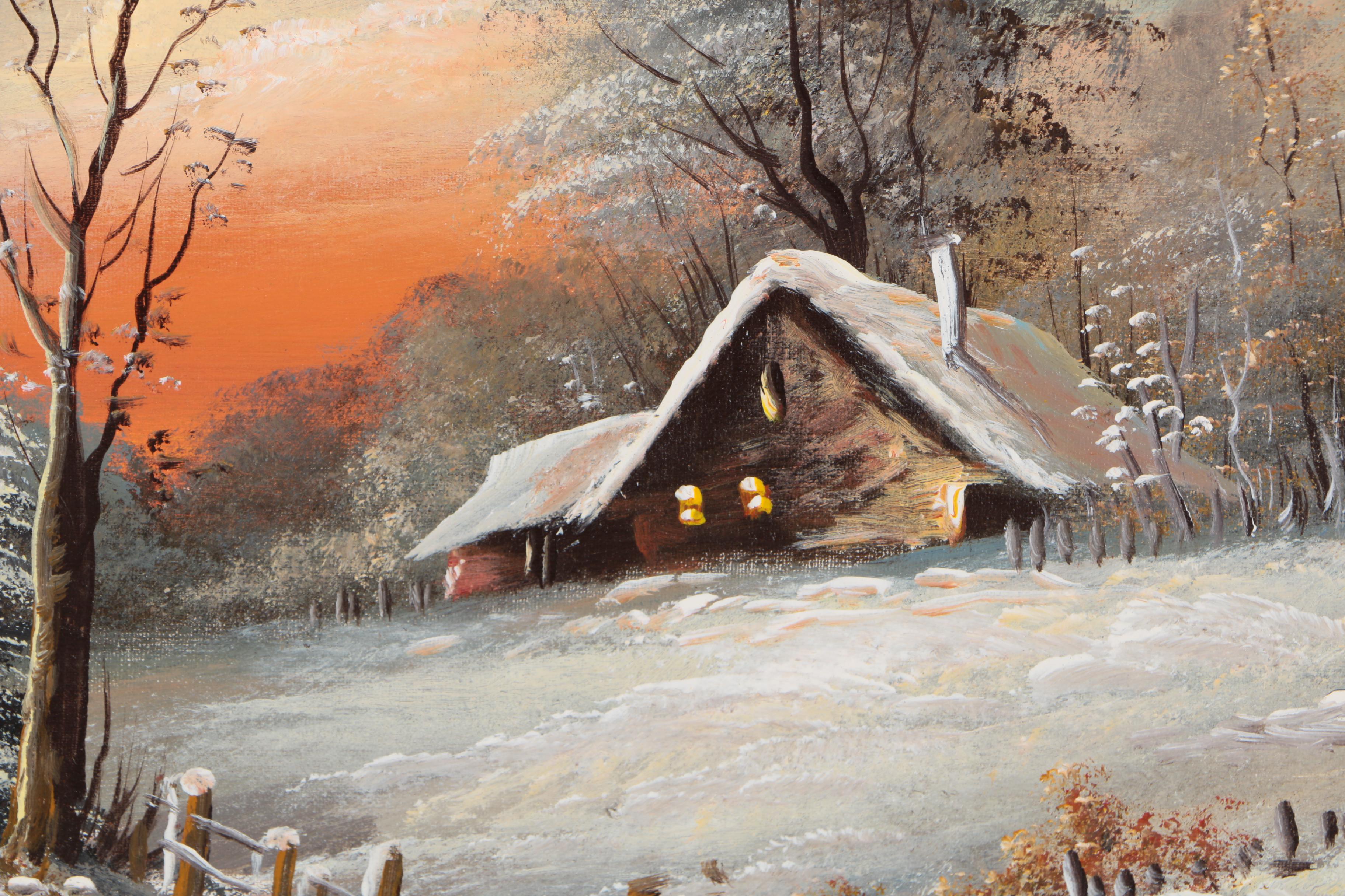 Oil Paintings of Forest Landscapes