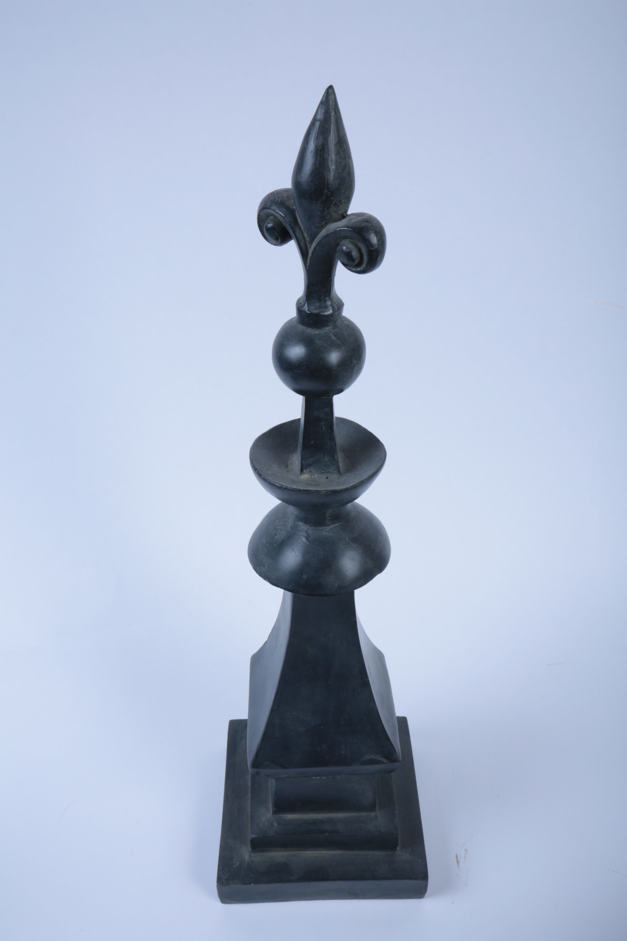 Collection of Ornate Black and Gold Tone Decor