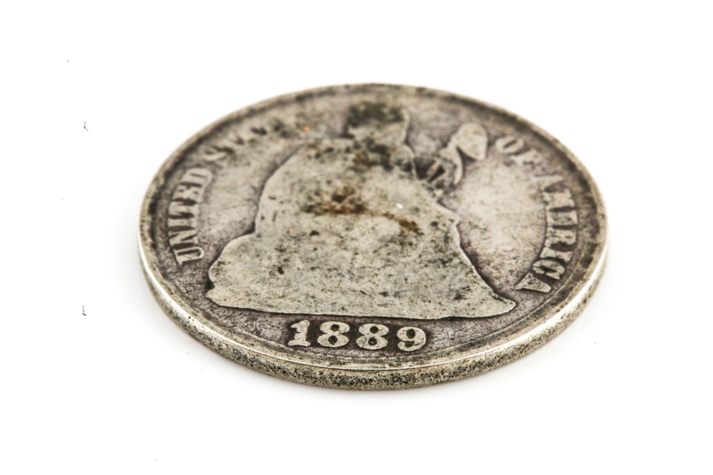 Group of 16 Seated Liberty Silver Dimes