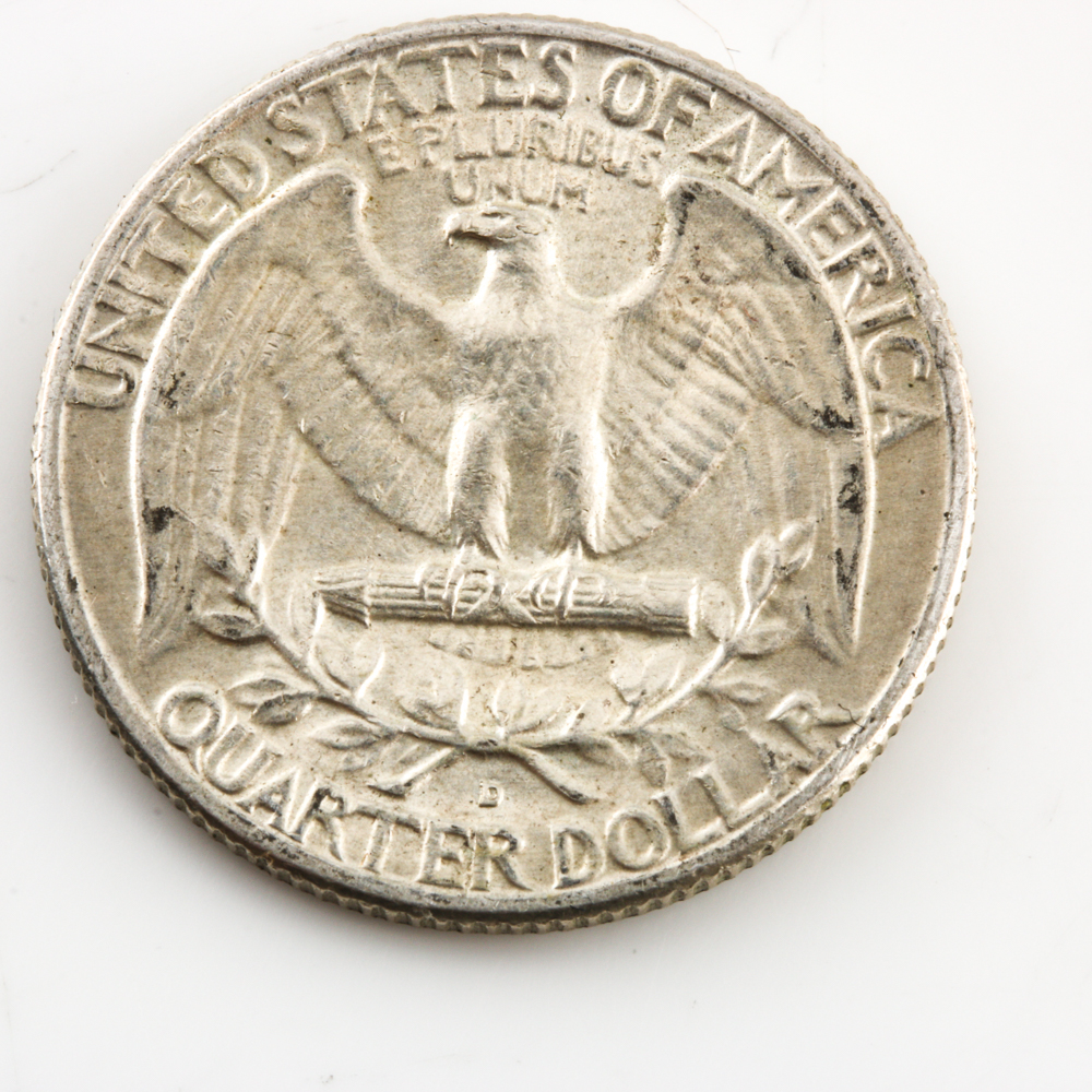 Group of 27 Various George Washington Silver Quarters