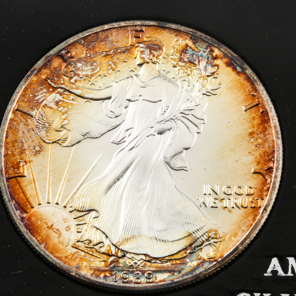 1989 One Dollar U.S. Silver Eagle