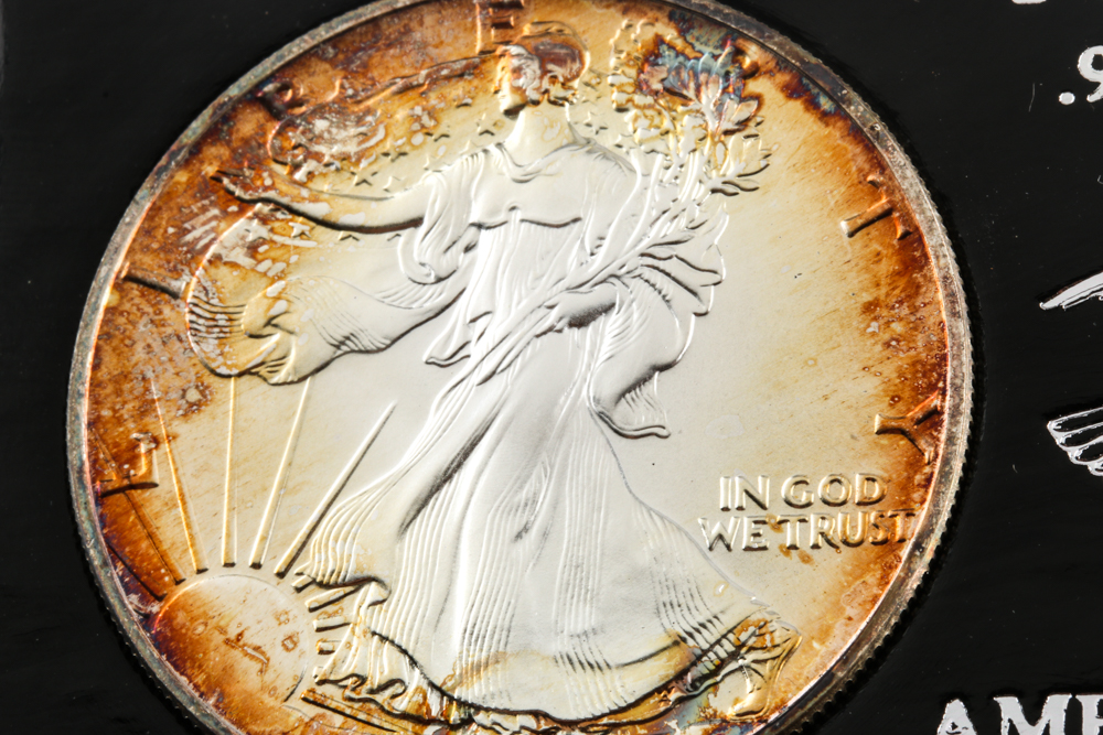 1989 One Dollar U.S. Silver Eagle