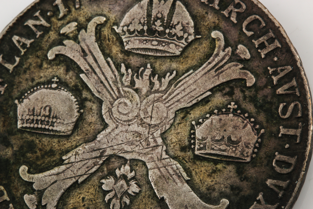 1796 C (Prague Mint) Franz II Kronenthaler Silver Coin