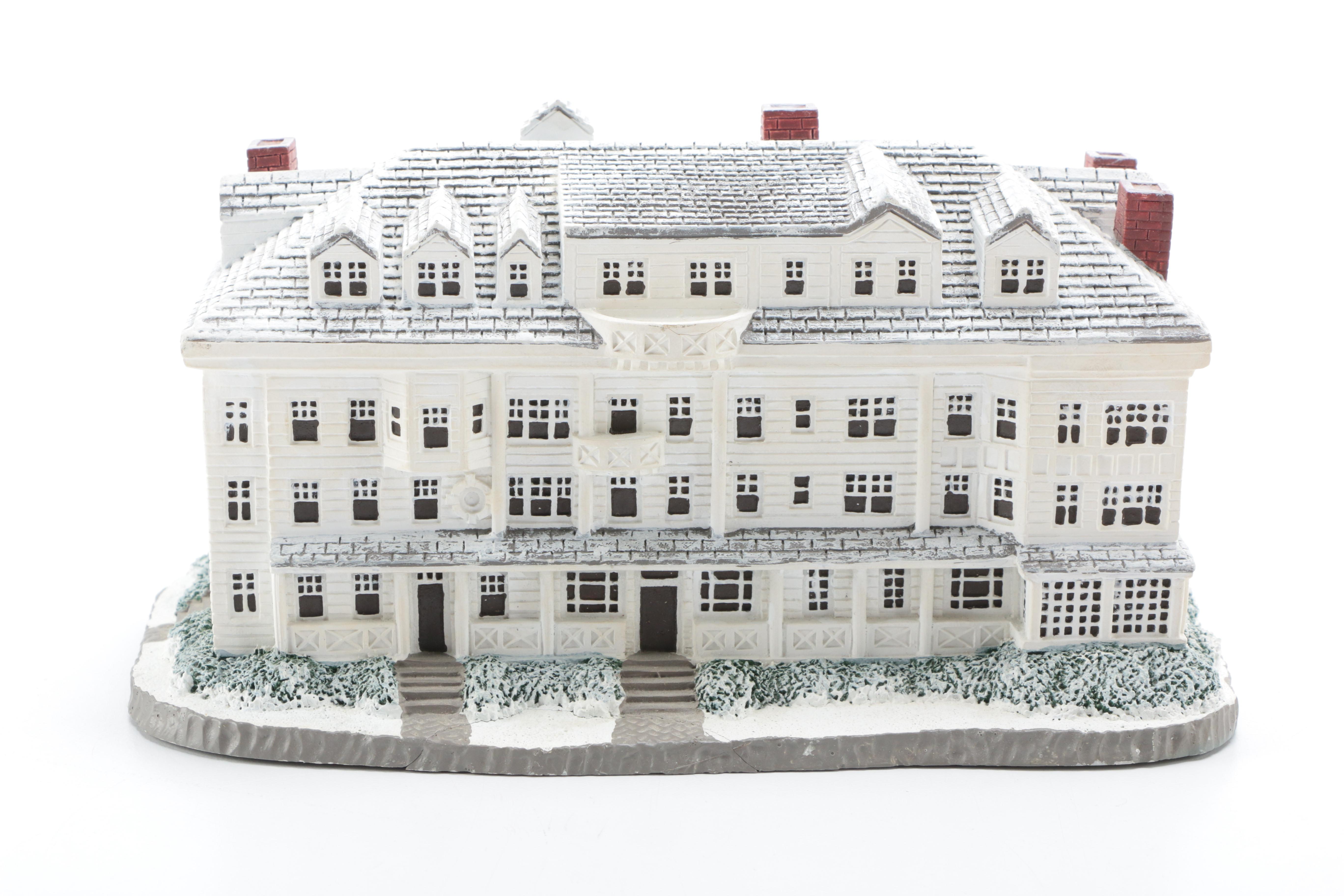 Norman Rockwell and Jon Herbert House Figurines