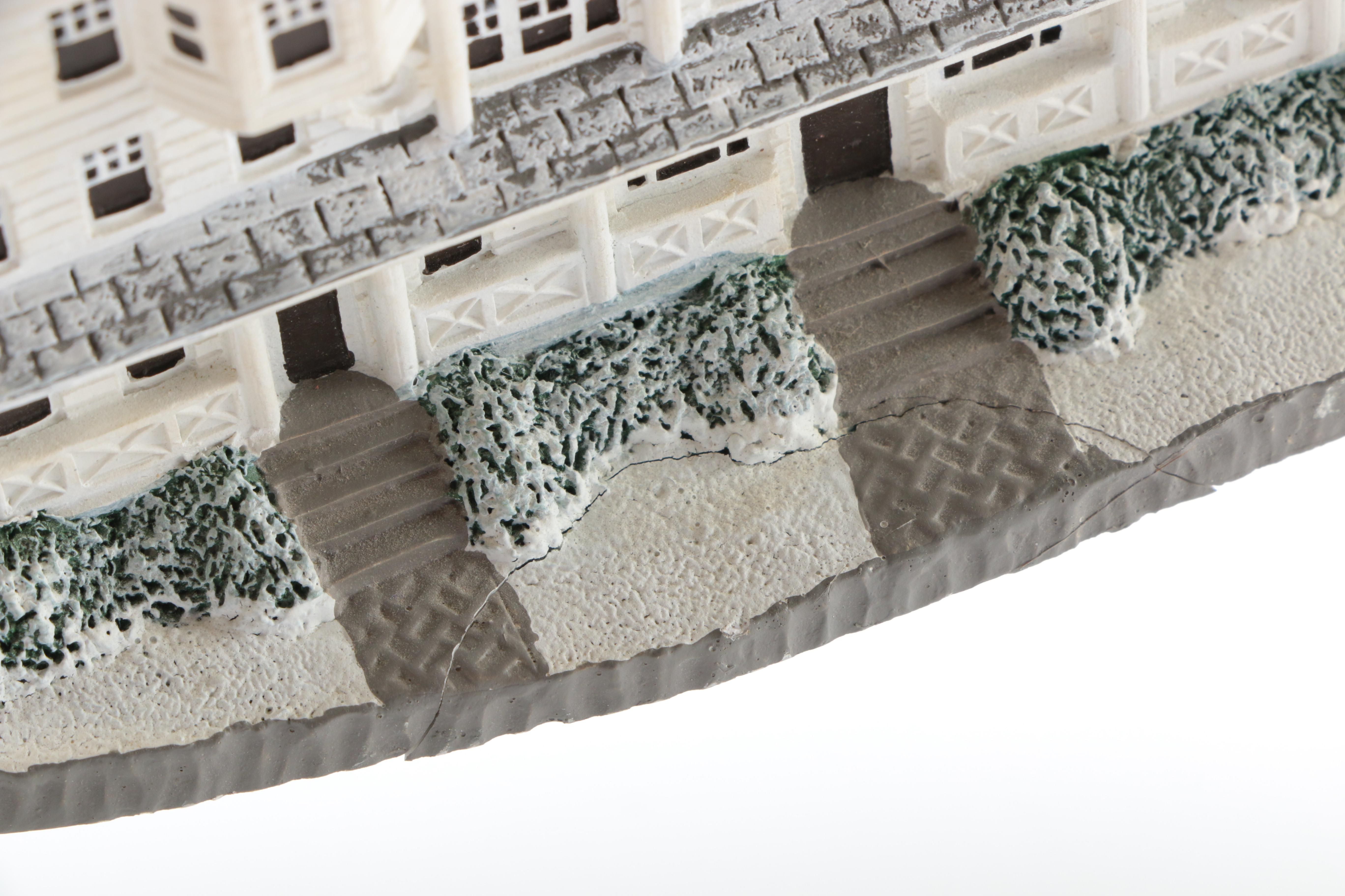 Norman Rockwell and Jon Herbert House Figurines