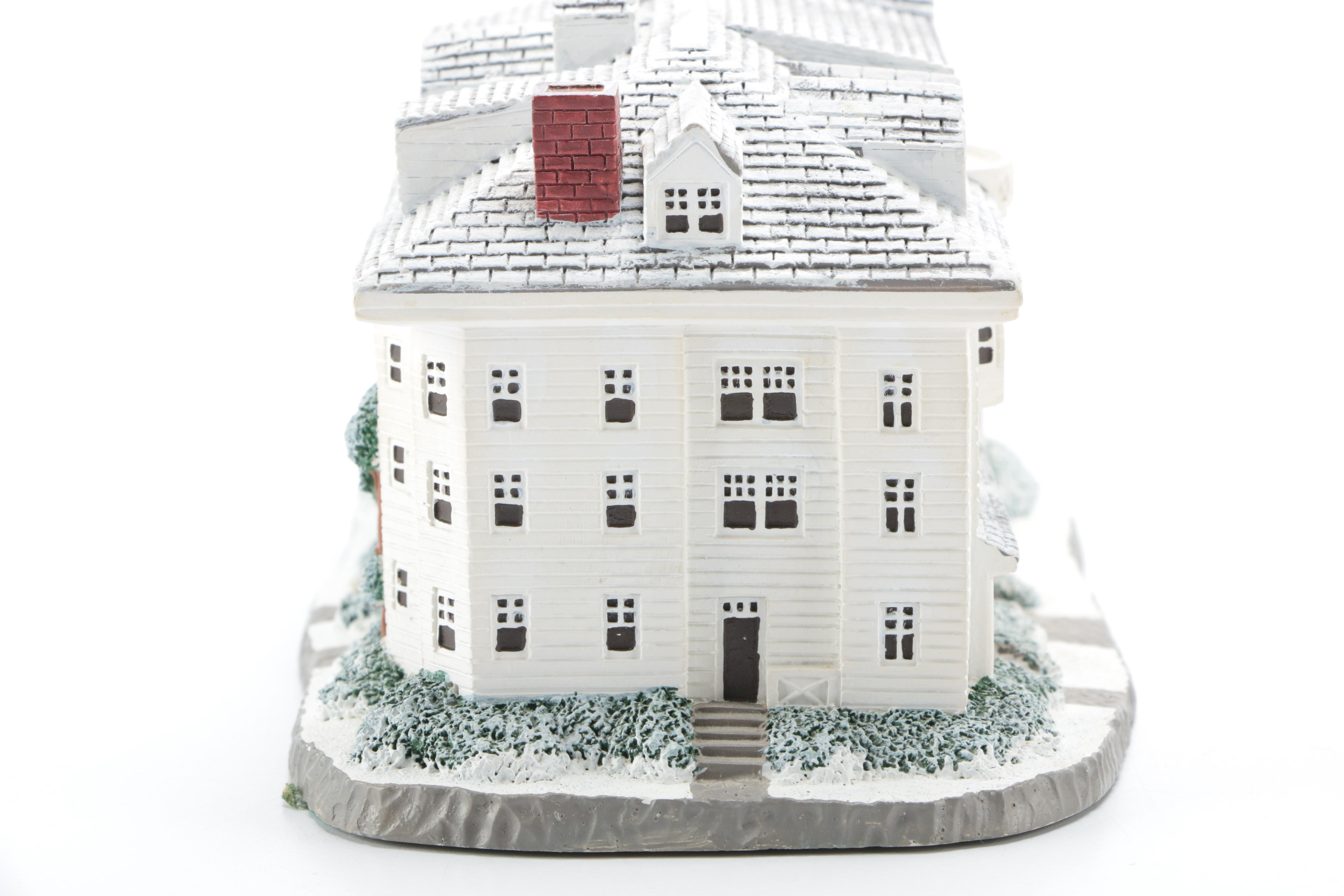 Norman Rockwell and Jon Herbert House Figurines