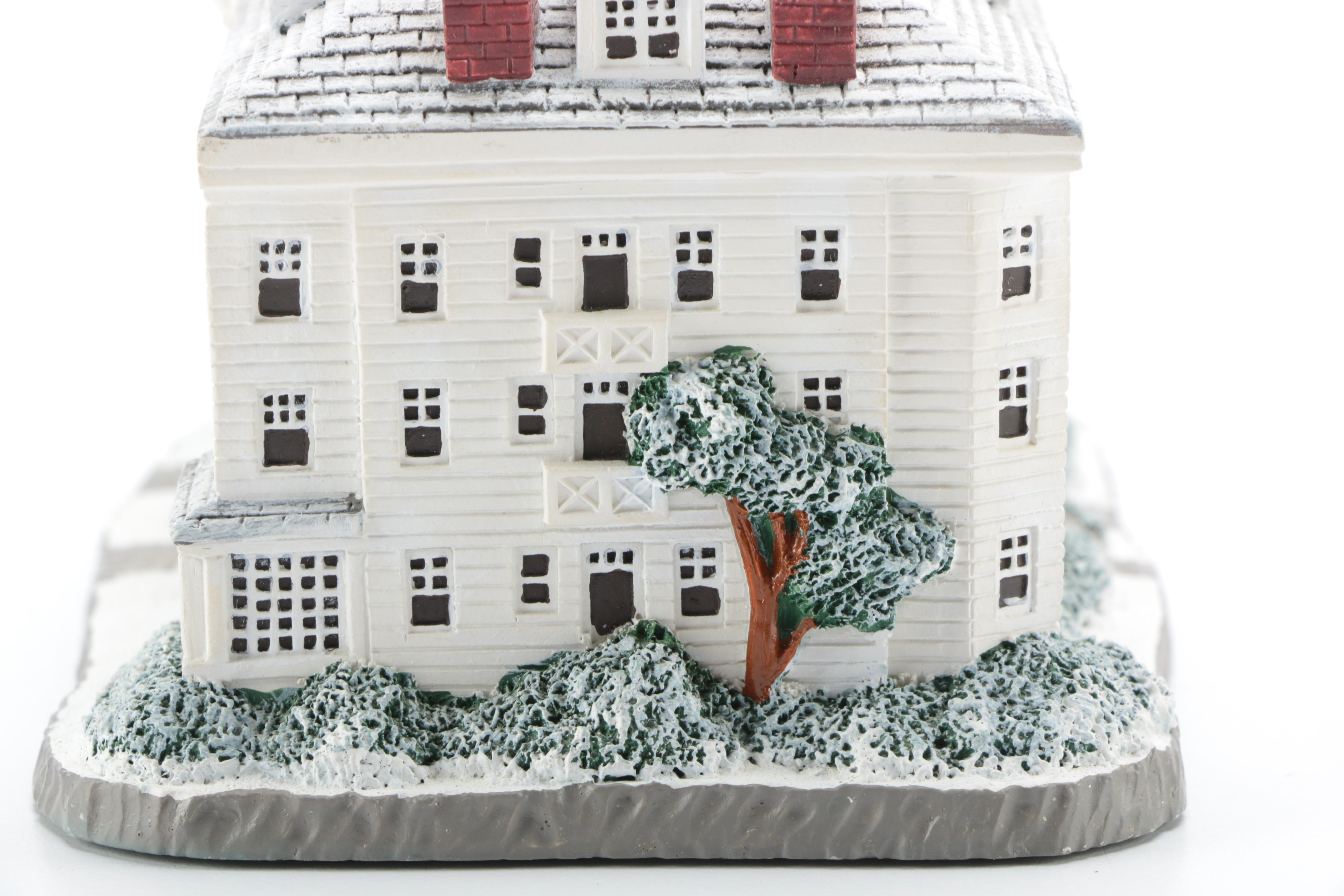 Norman Rockwell and Jon Herbert House Figurines