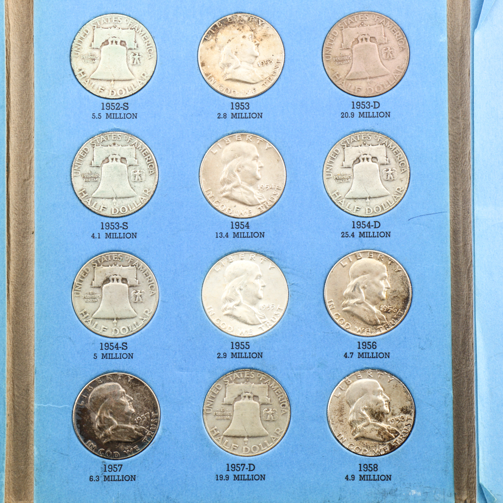 Benjamin Franklin Half Dollar Collection