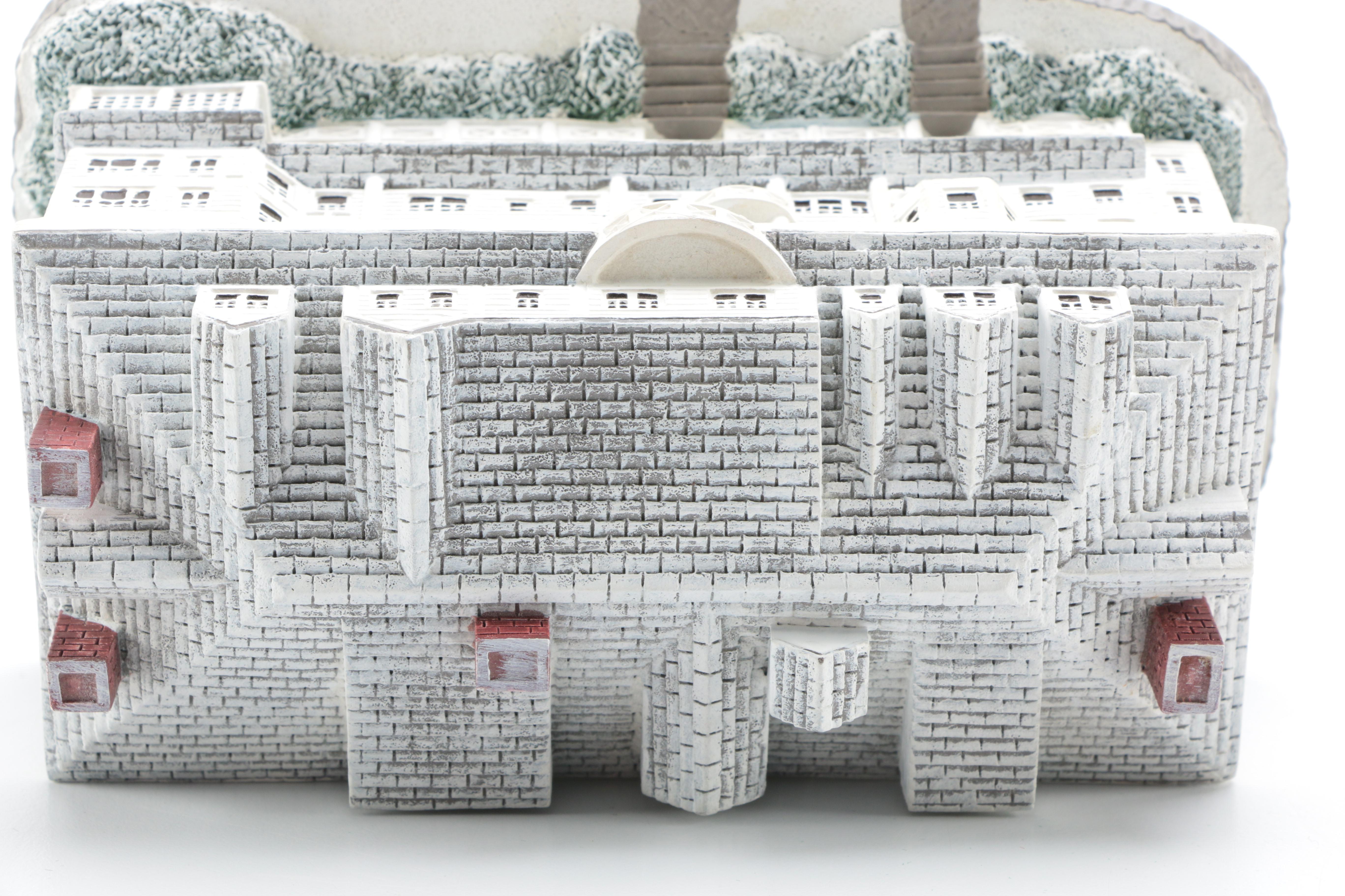 Norman Rockwell and Jon Herbert House Figurines