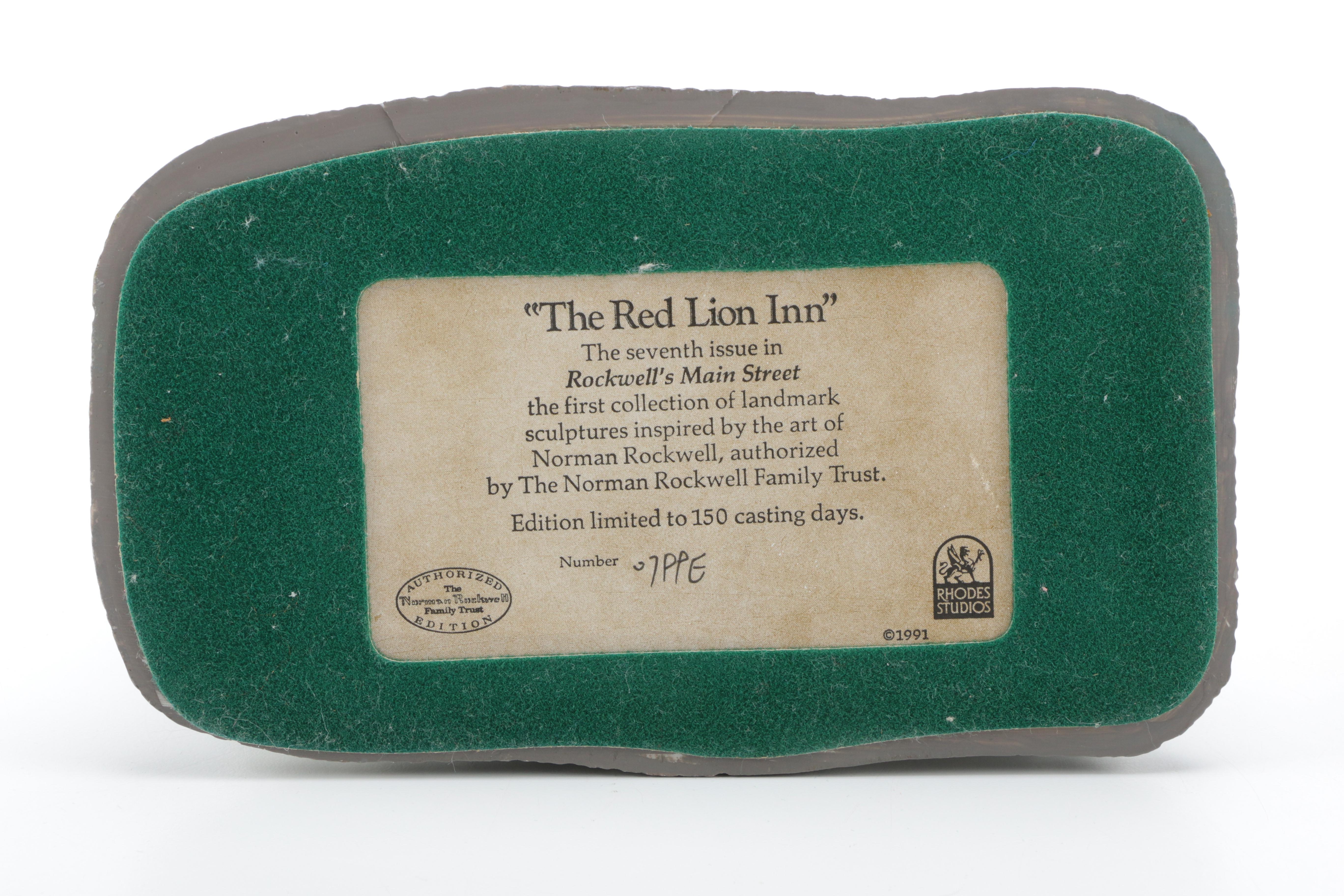 Norman Rockwell and Jon Herbert House Figurines