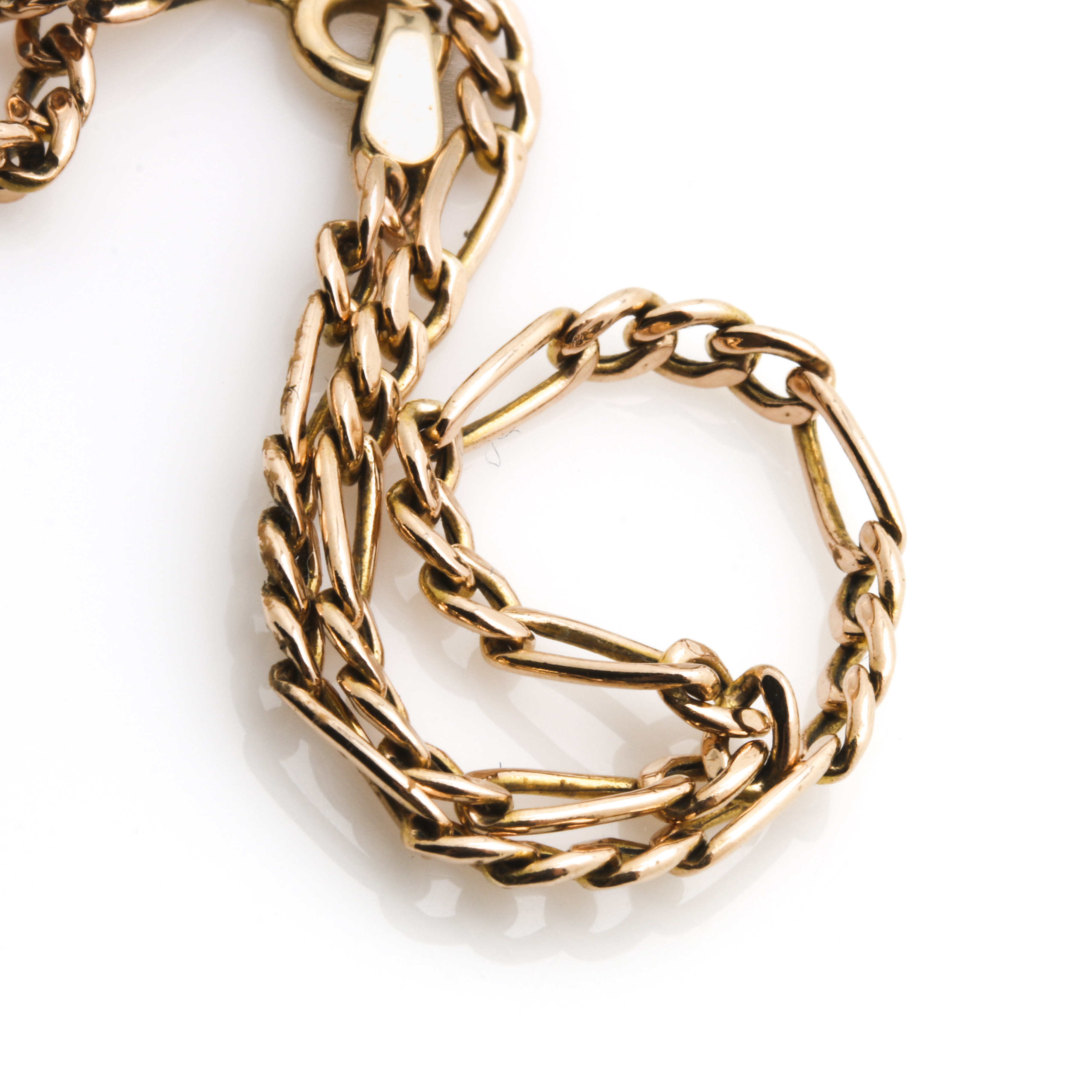 10K Yellow Gold Chain Link Bracelet
