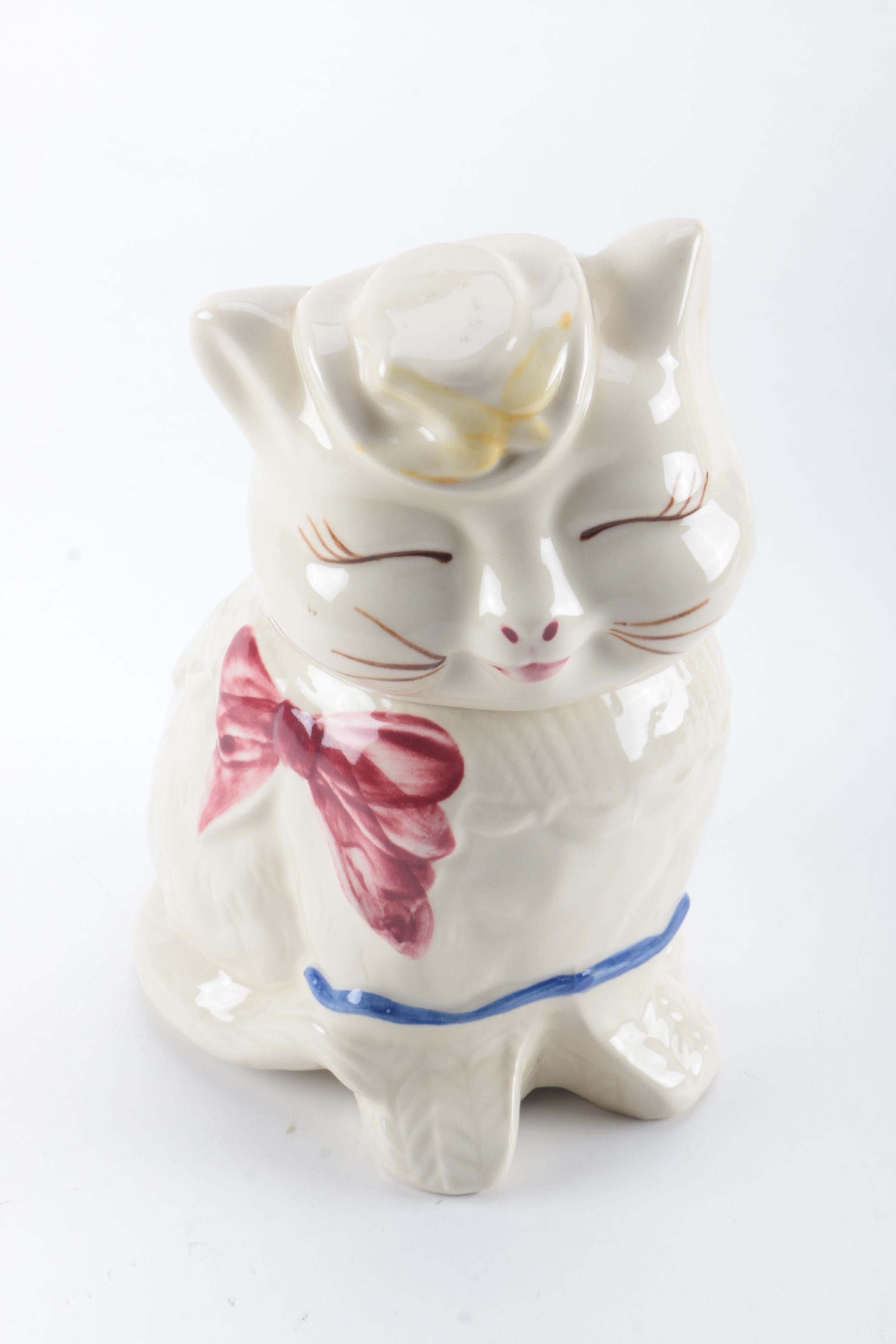 Vintage Ceramic Cookie Jars Featuring Shawnee and Metlox