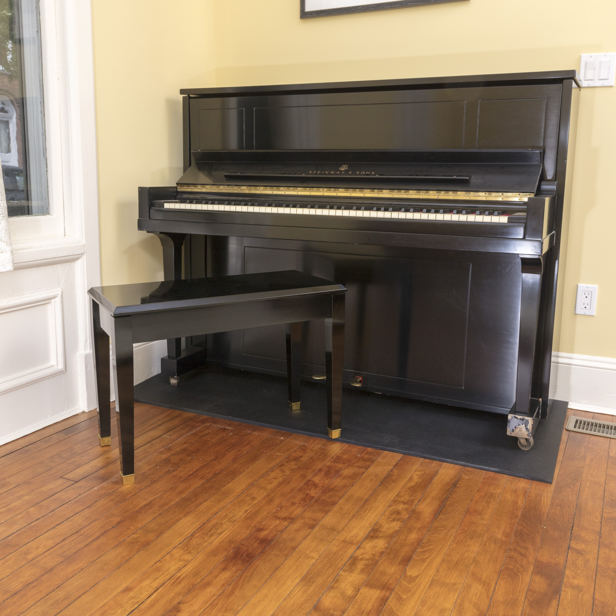 1954 Steinway & Sons Studio Piano and Matching Bench