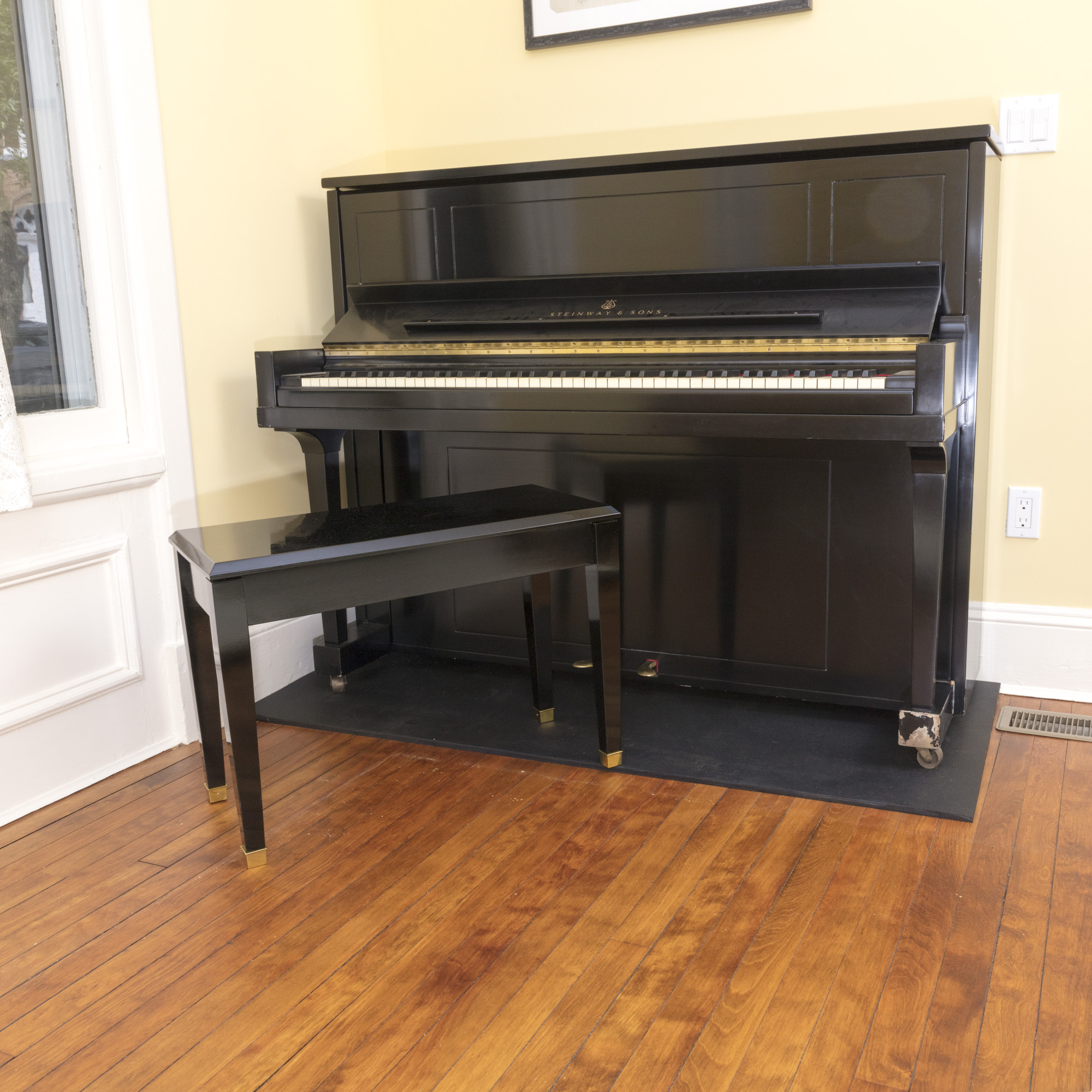 1954 Steinway & Sons Studio Piano and Matching Bench