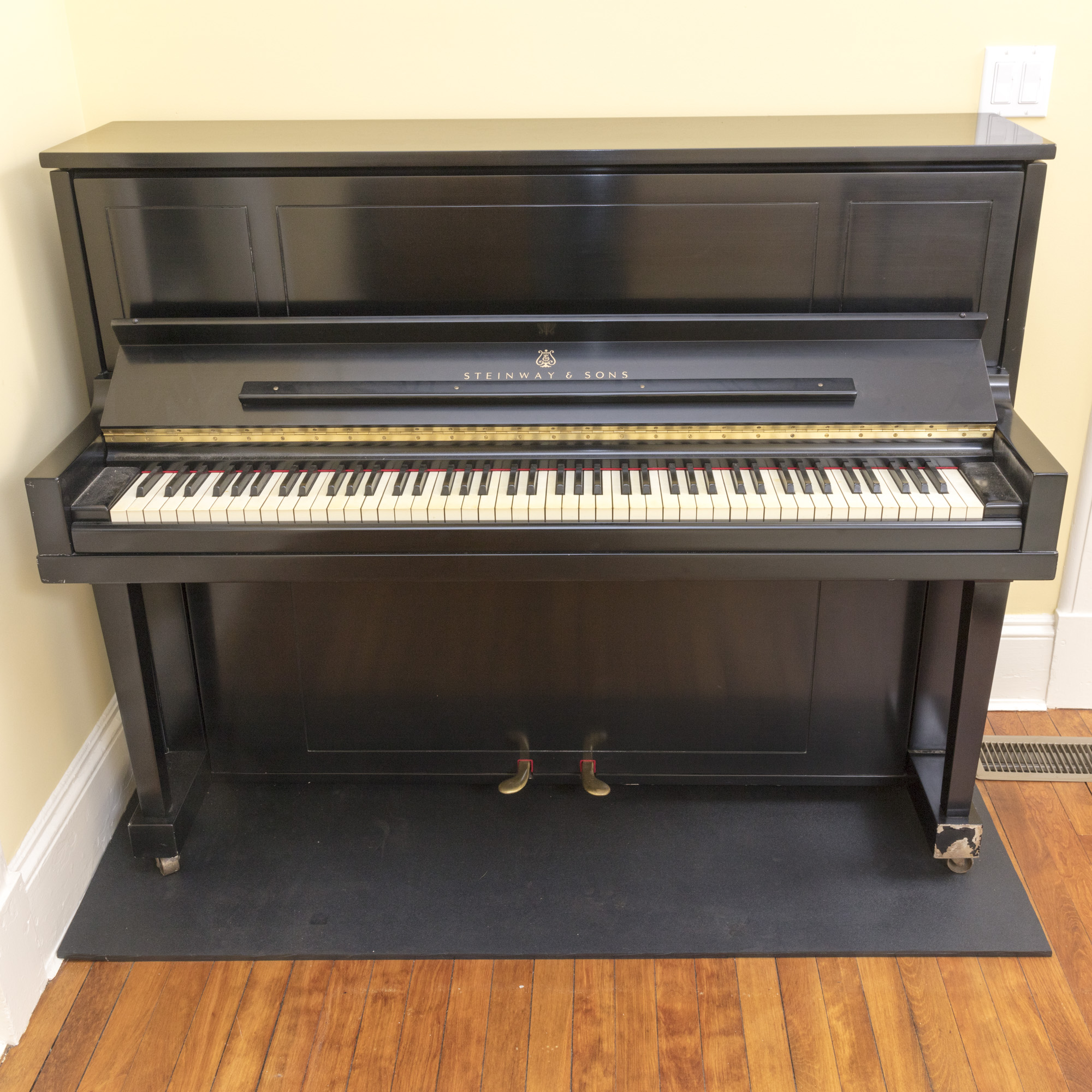 1954 Steinway & Sons Studio Piano and Matching Bench