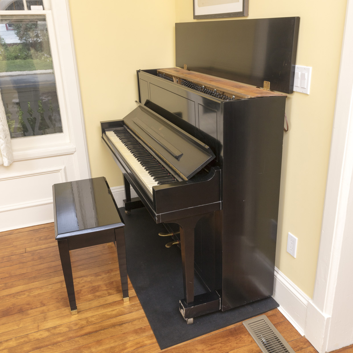 1954 Steinway & Sons Studio Piano and Matching Bench