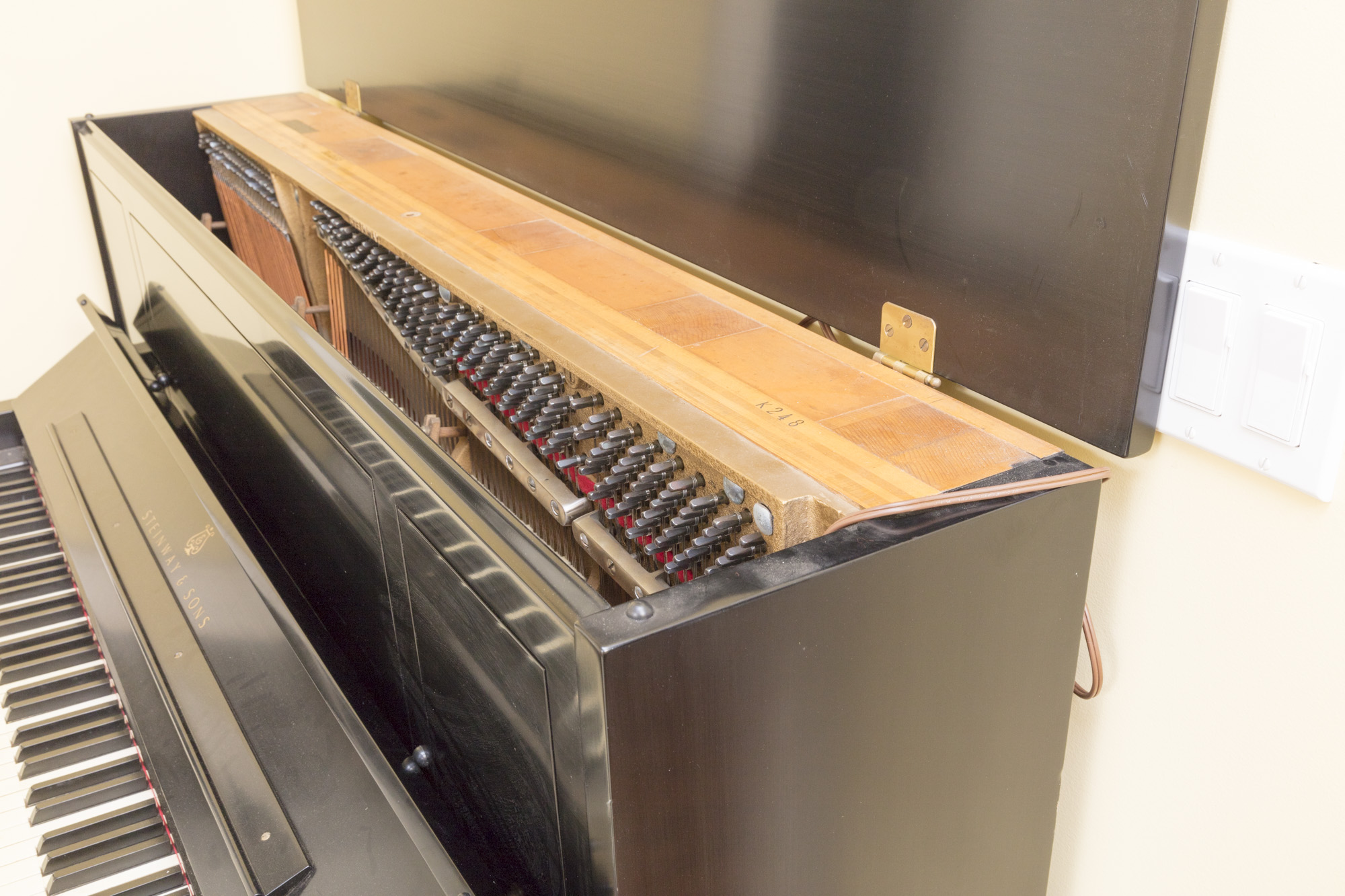 1954 Steinway & Sons Studio Piano and Matching Bench