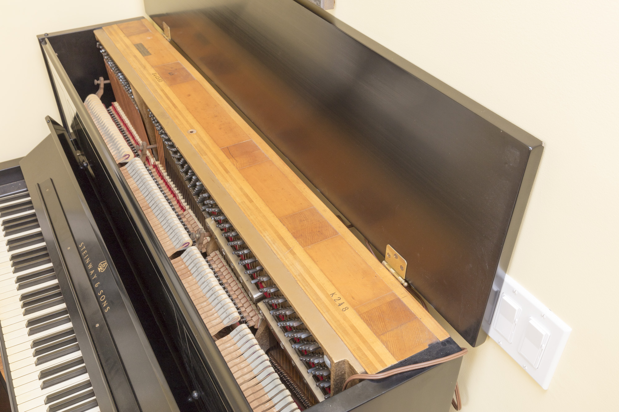 1954 Steinway & Sons Studio Piano and Matching Bench