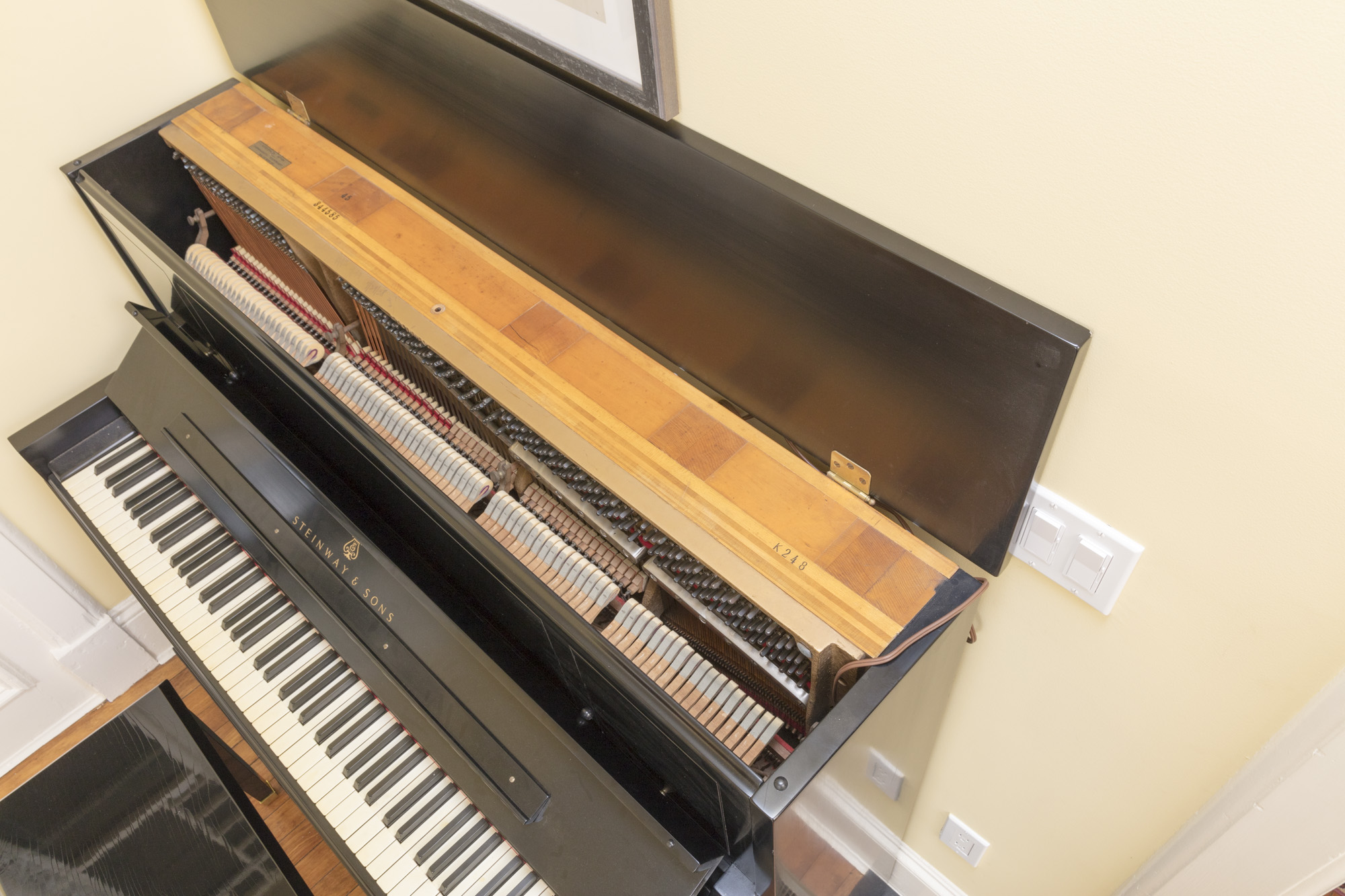 1954 Steinway & Sons Studio Piano and Matching Bench