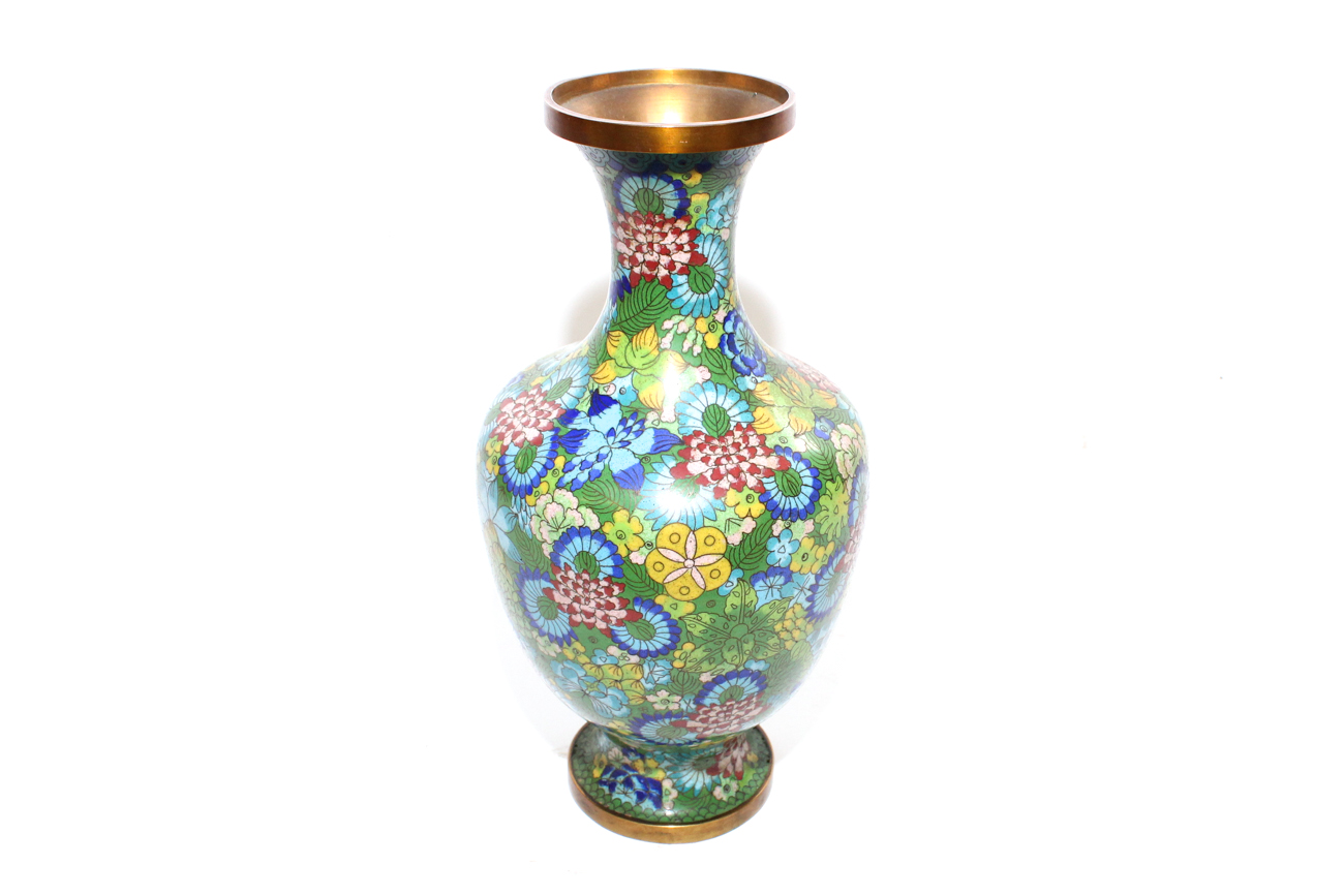 Chinese Cloisonné Vase