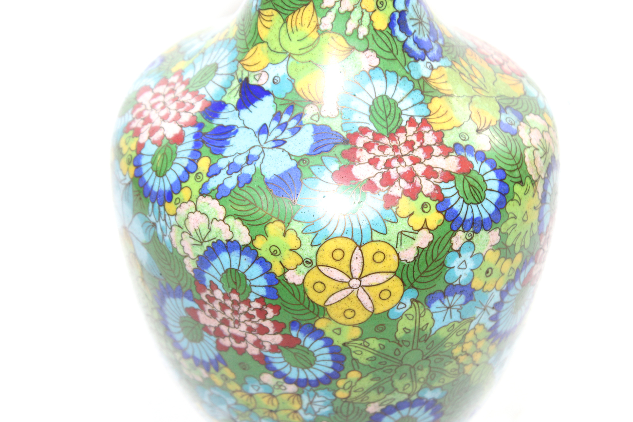 Chinese Cloisonné Vase