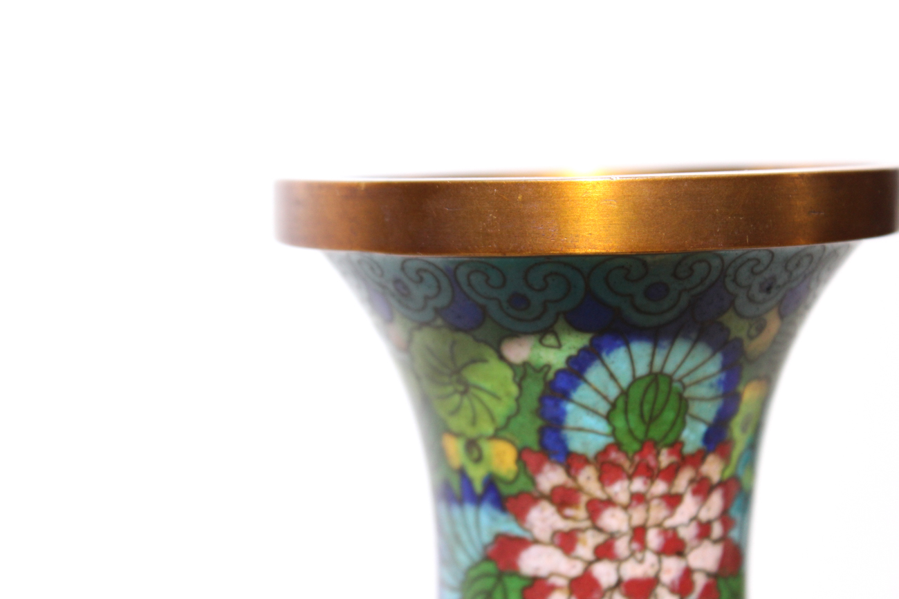 Chinese Cloisonné Vase