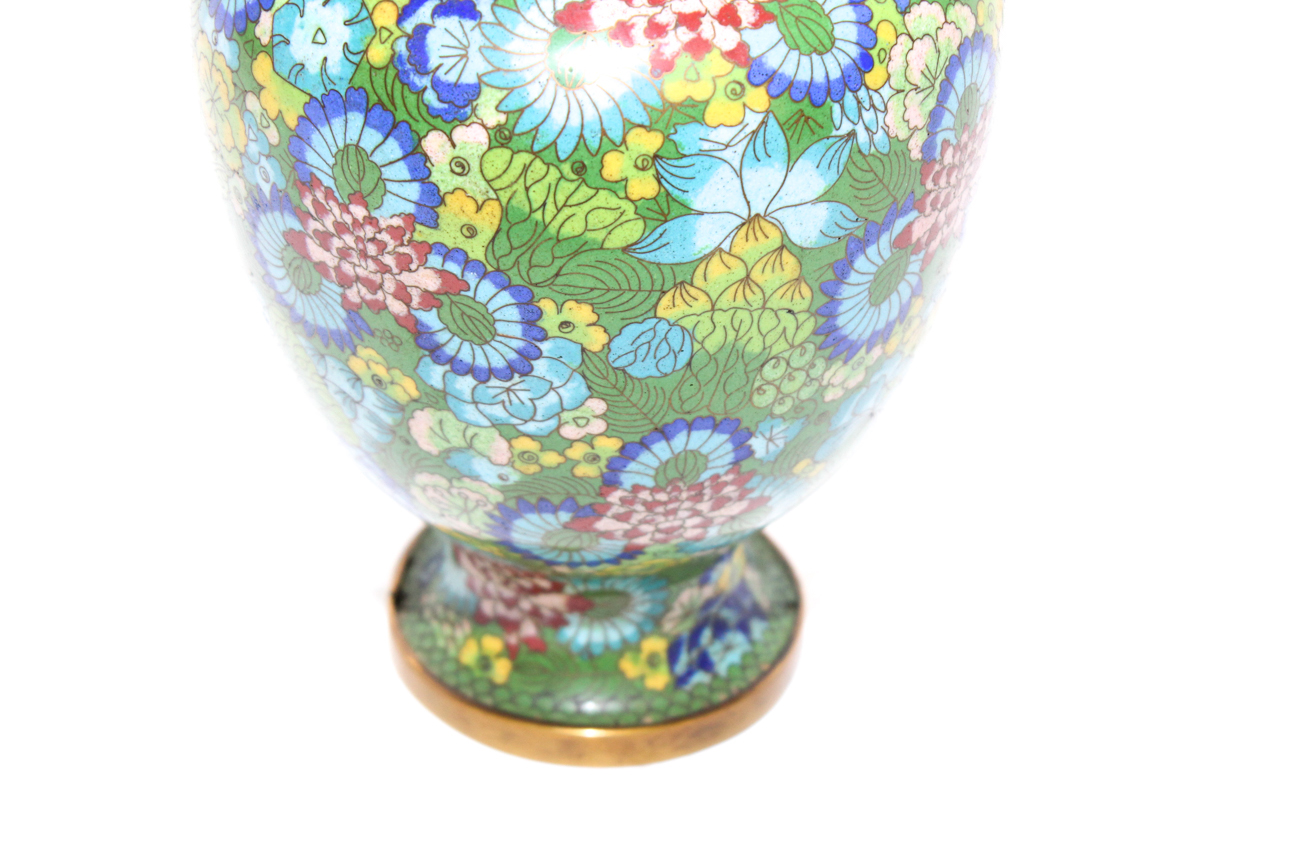 Chinese Cloisonné Vase