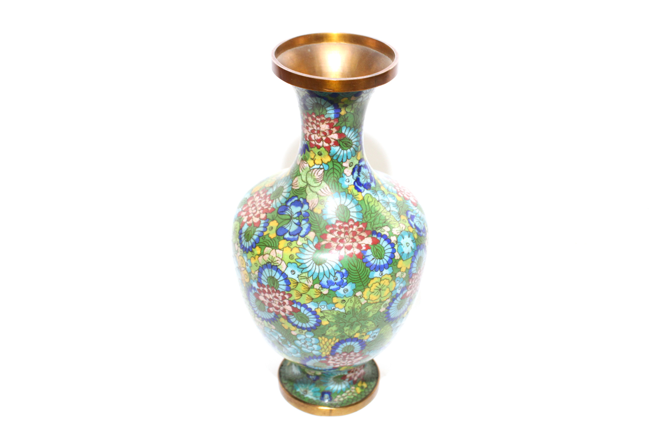 Chinese Cloisonné Vase