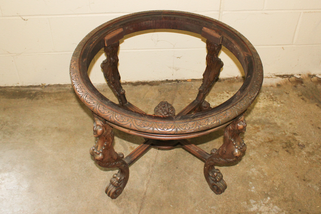 Vintage Ship Figurehead Cocktail Table