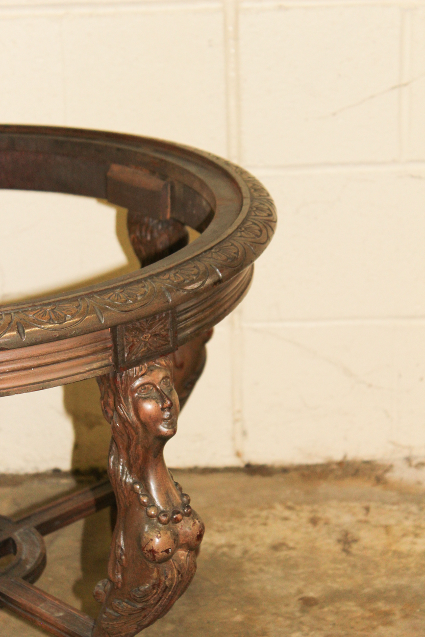 Vintage Ship Figurehead Cocktail Table