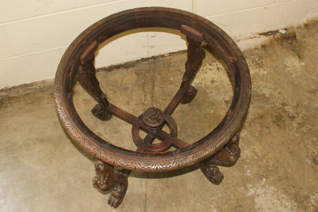 Vintage Ship Figurehead Cocktail Table